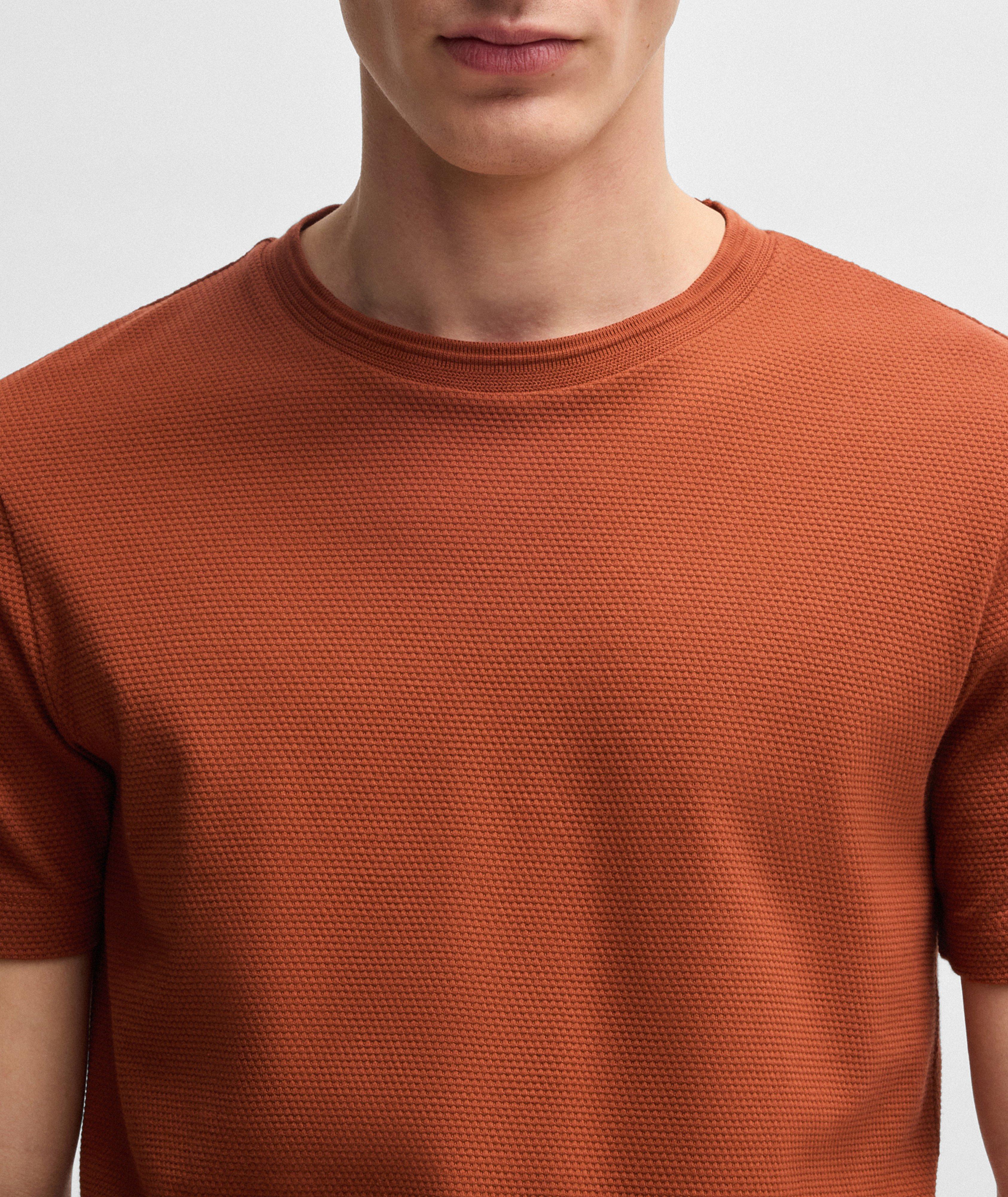 Tiburt Cotton-Blend Crewneck T-Shirt image 3