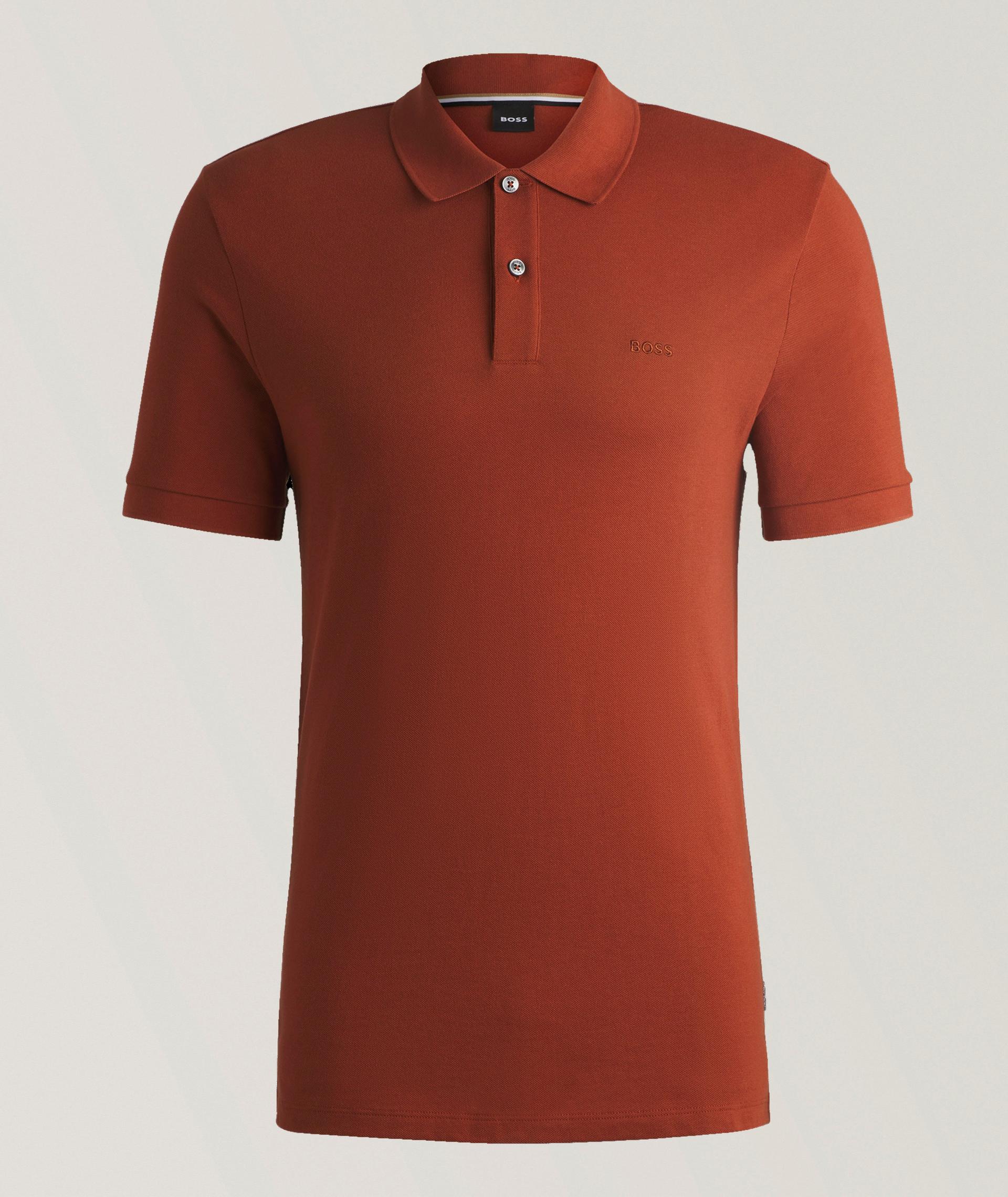 Pallas Embroidered Logo Cotton Piqué Polo  image 0
