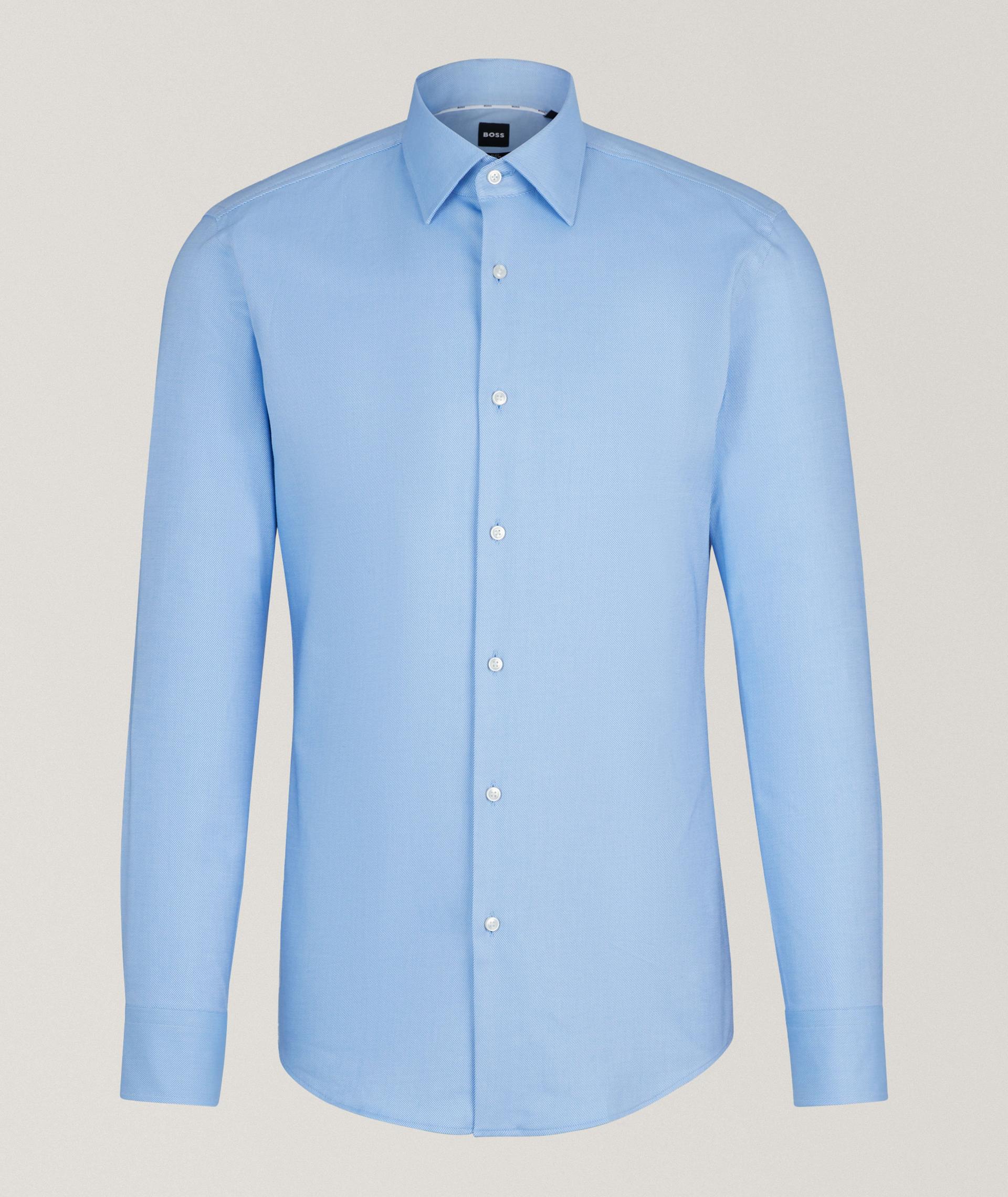 Hank Stretch-Cotton Twill Dress Shirt image 0