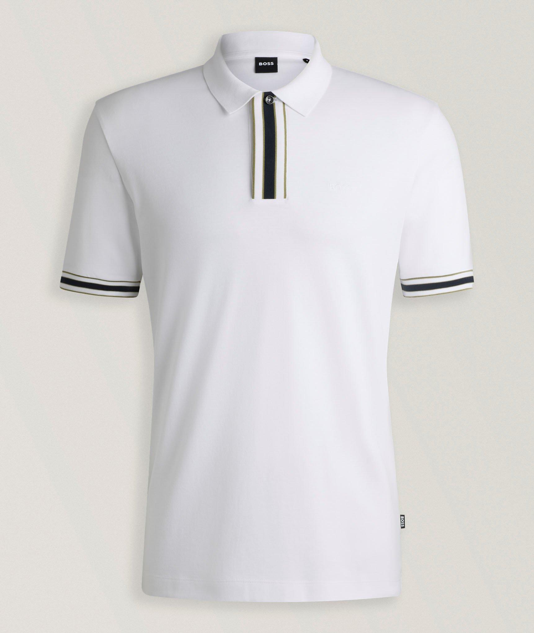 Parlay Contrast Trim Cotton Polo  image 0