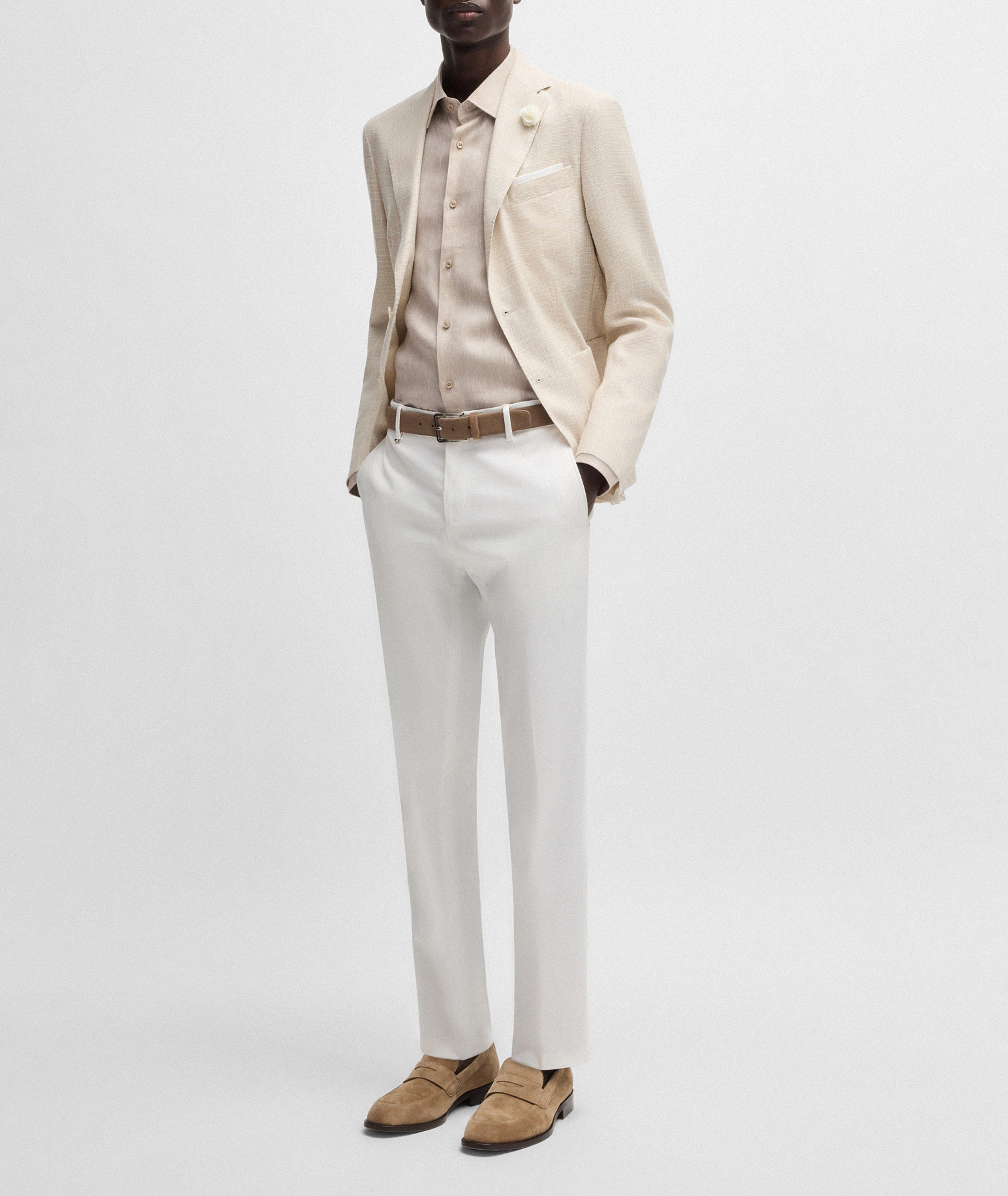 Hank Slim-Fit Linen Shirt  image 5