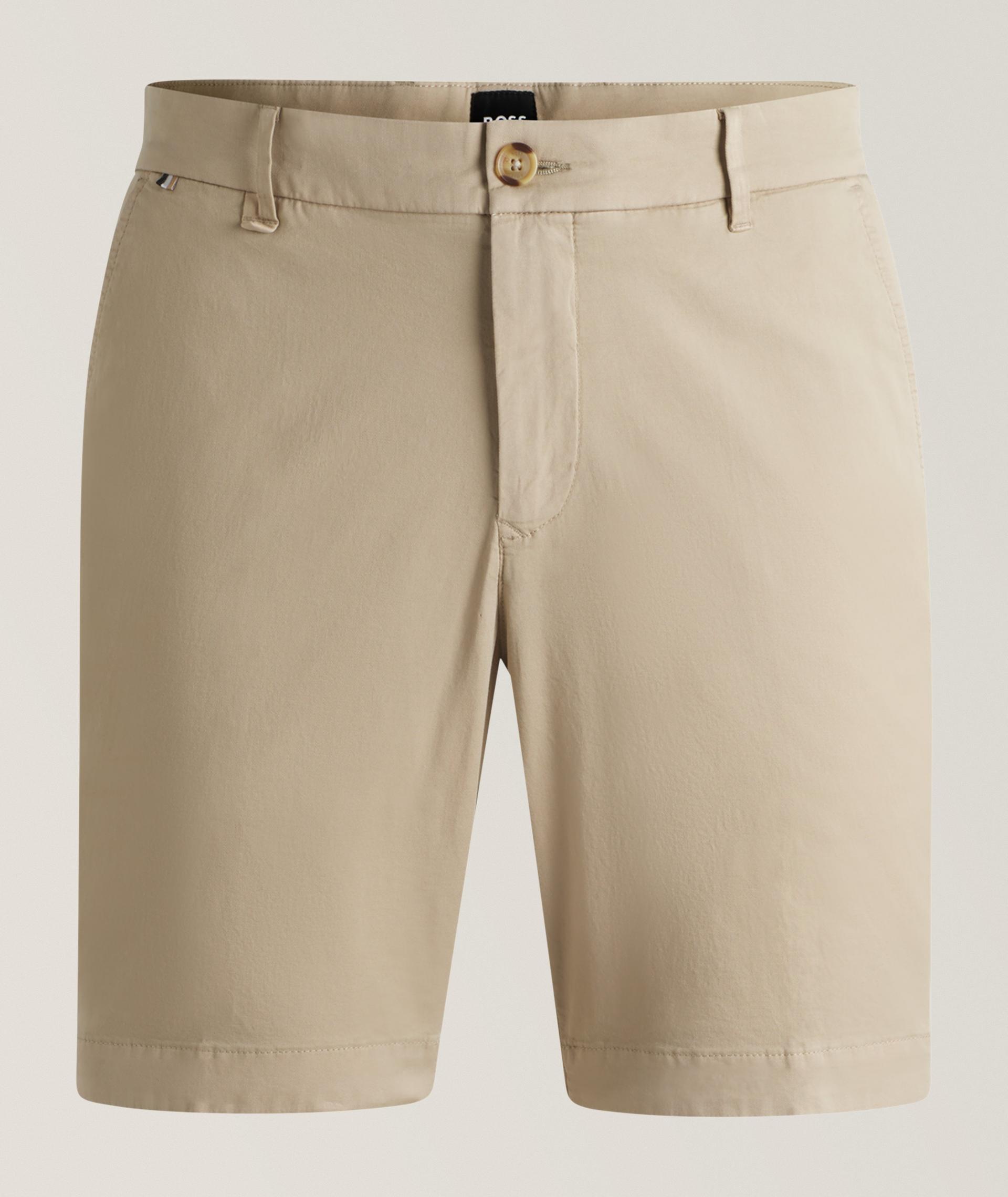 Stretch-Cotton Chino Shorts image 0