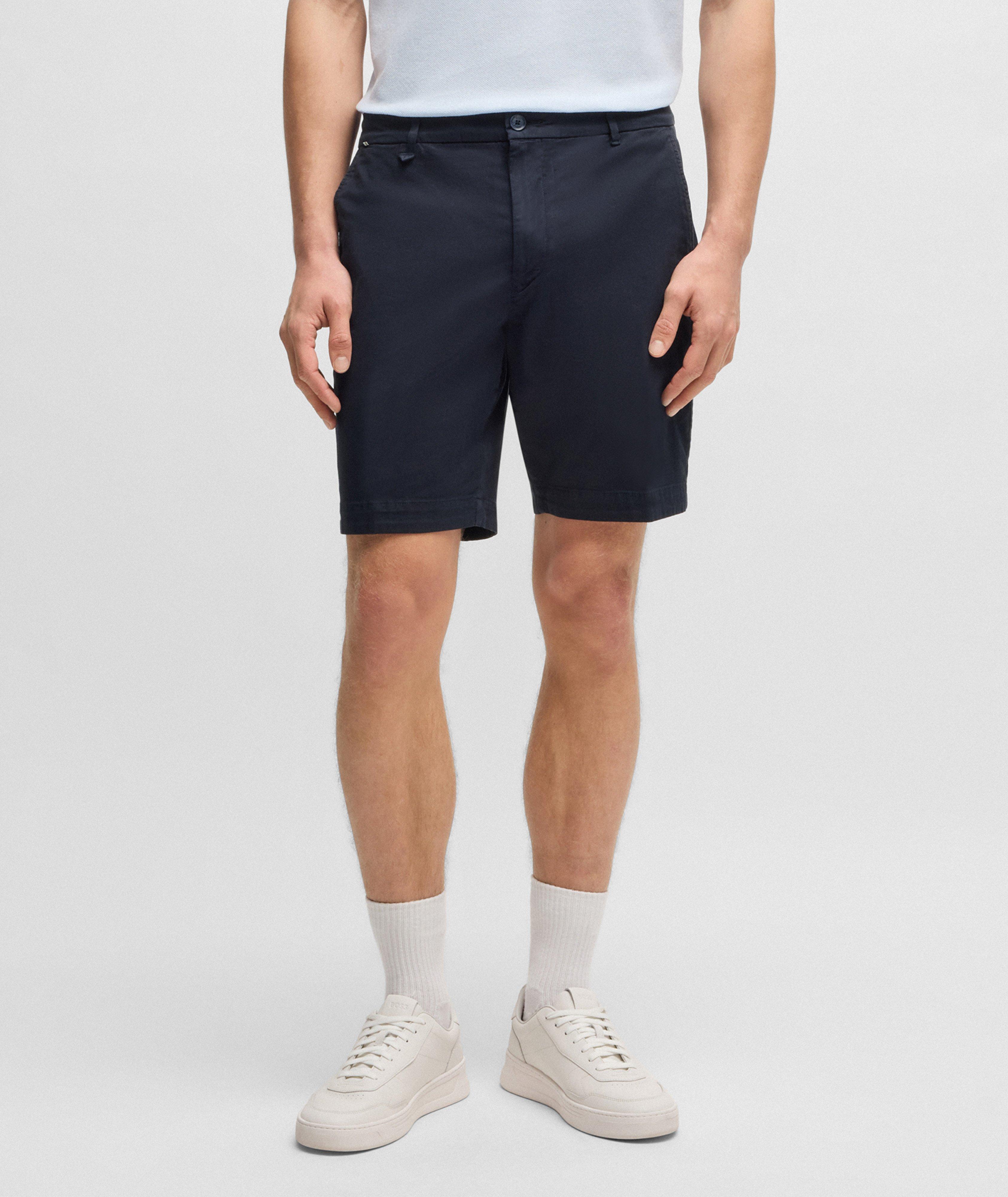 Short en coton extensible image 2