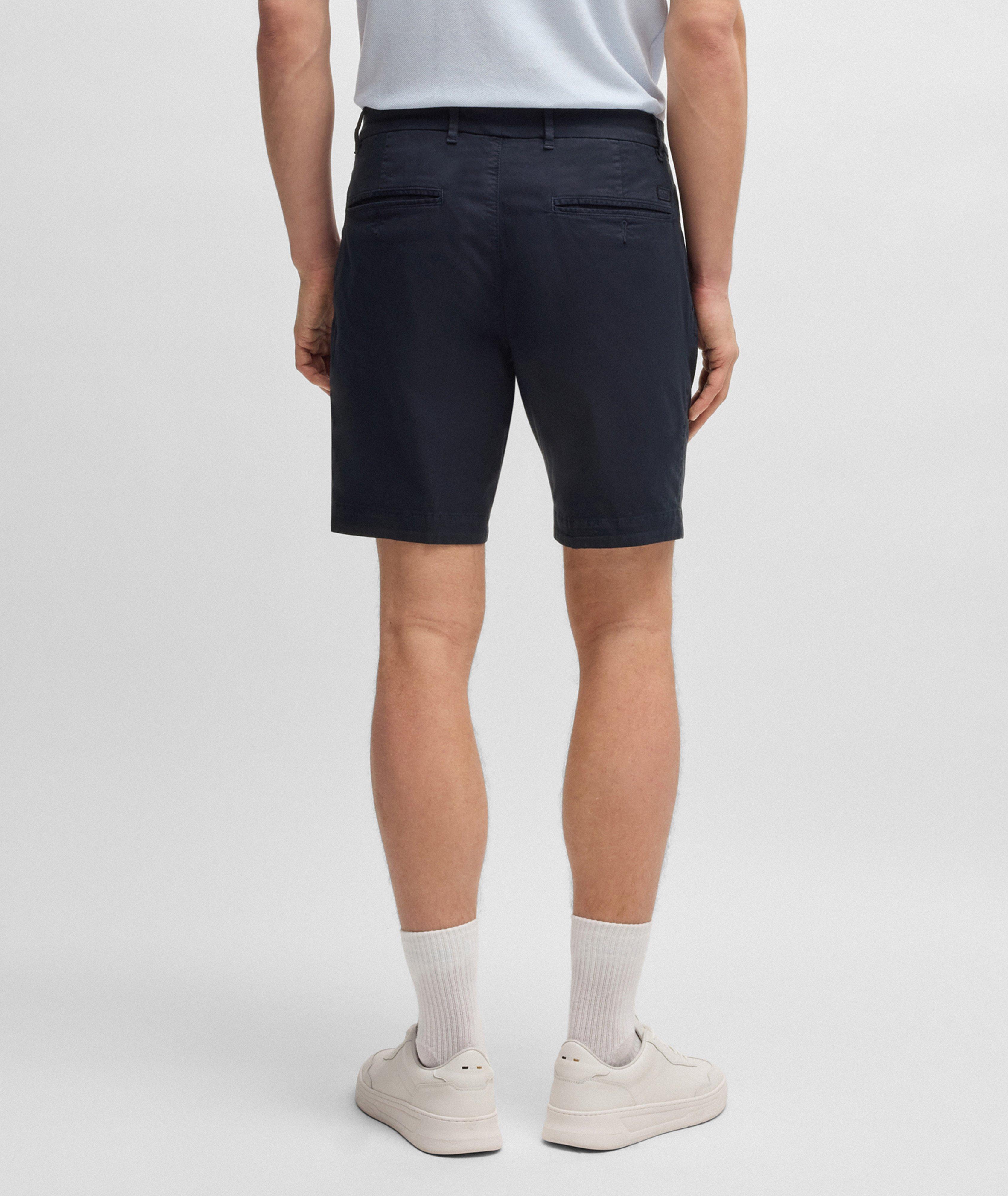 Short en coton extensible image 3