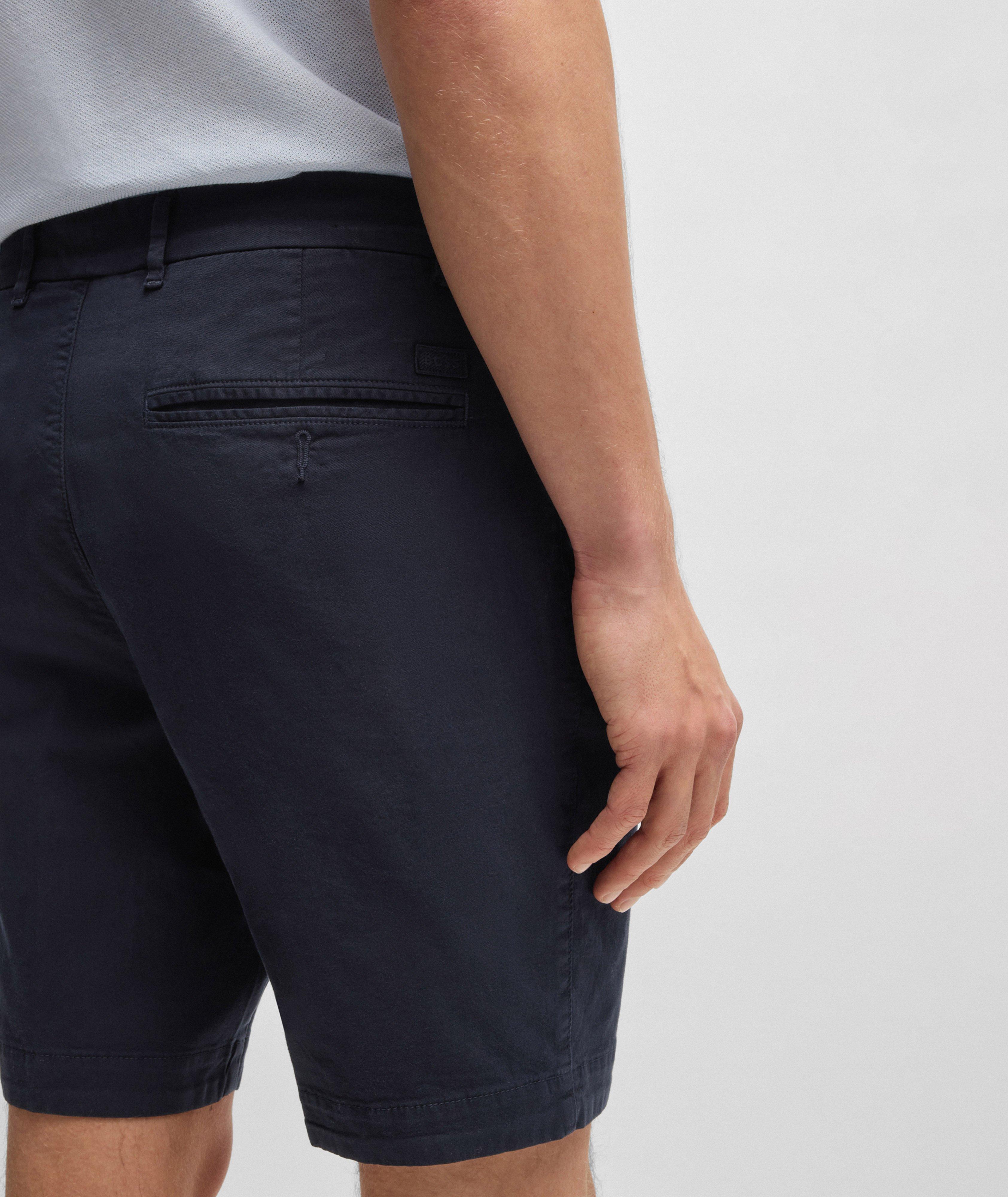 Short en coton extensible image 4