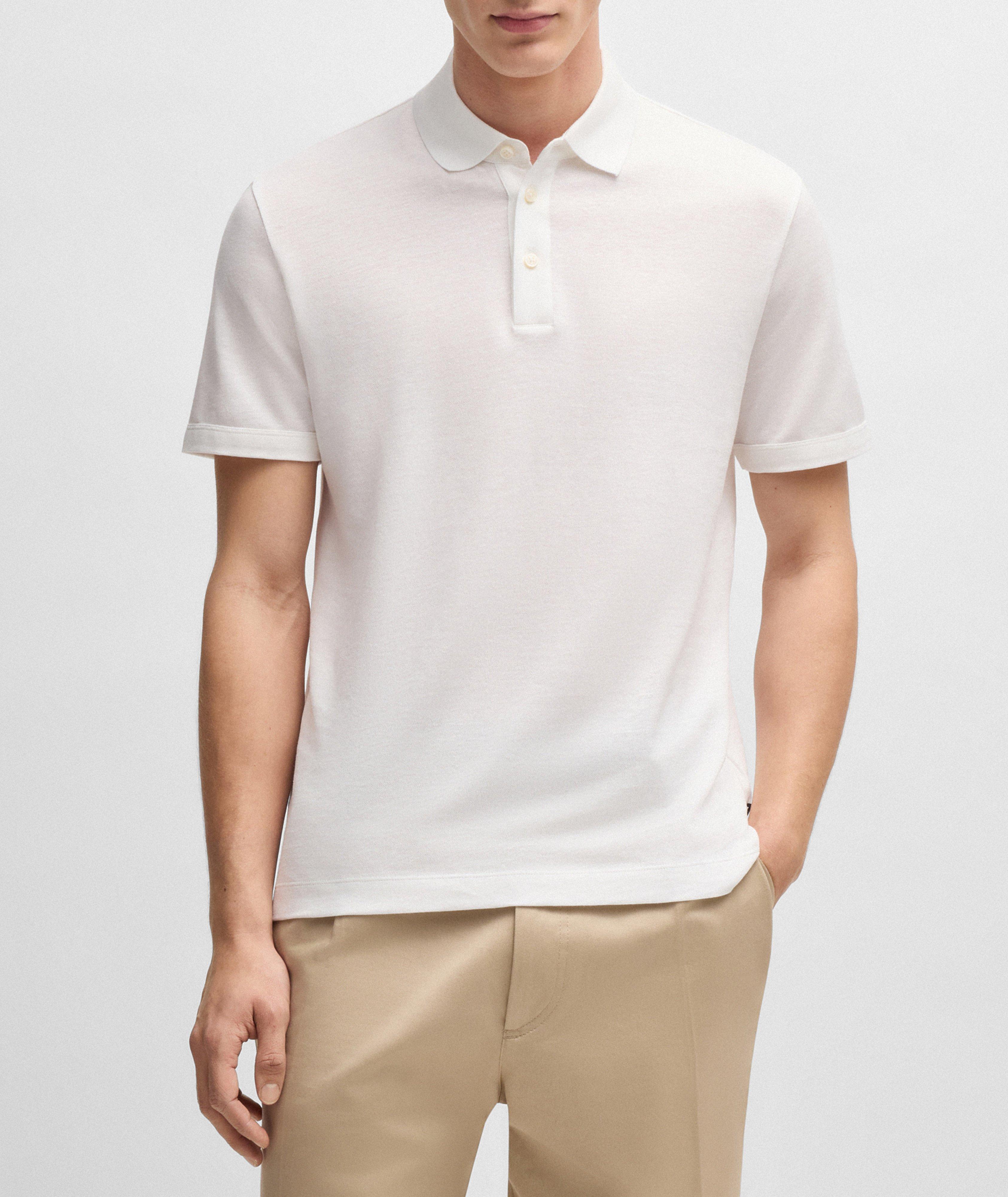 Press Cotton-Linen Polo  image 1