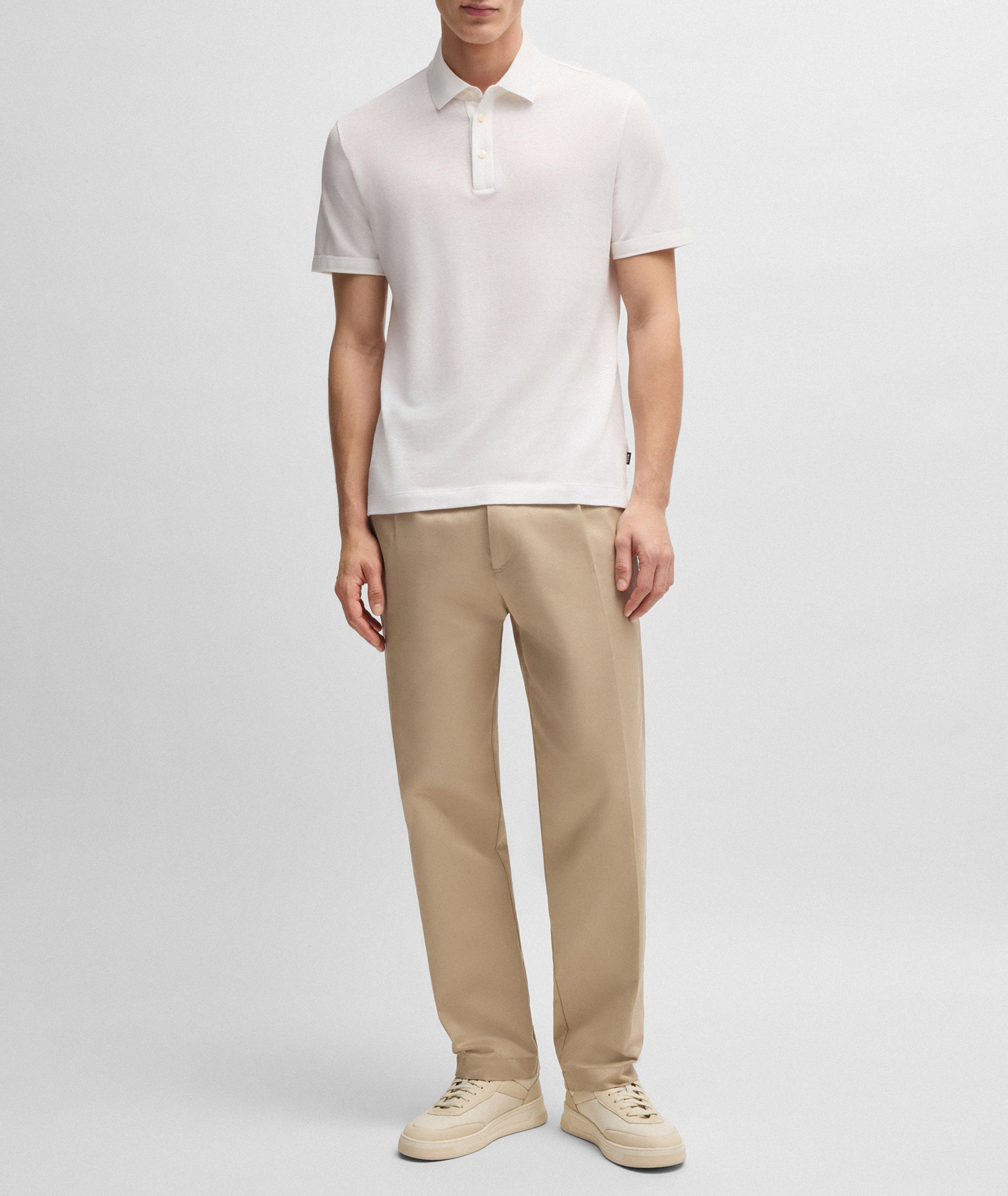 Press Cotton-Linen Polo  image 4