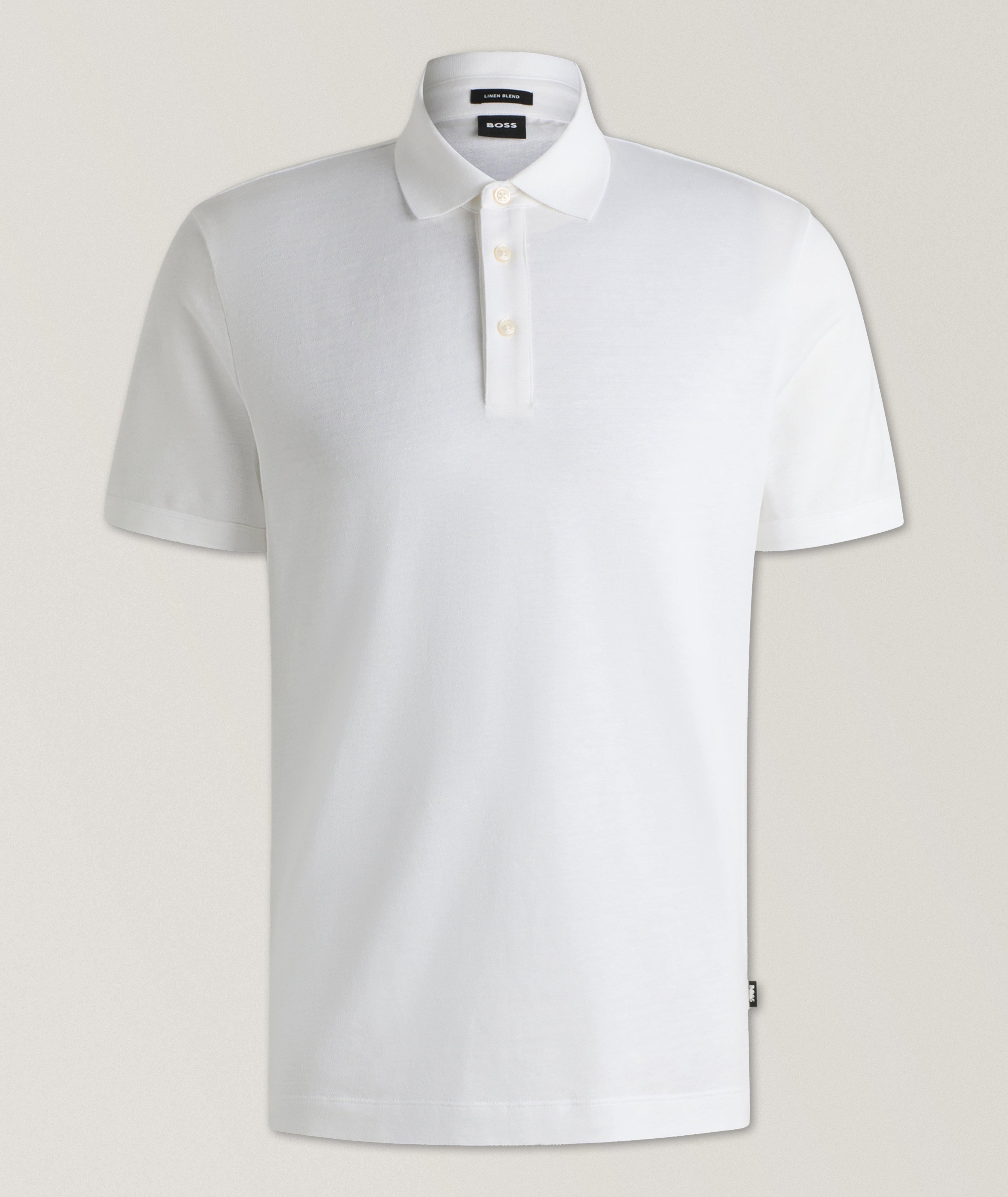 Press Cotton-Linen Polo  image 0