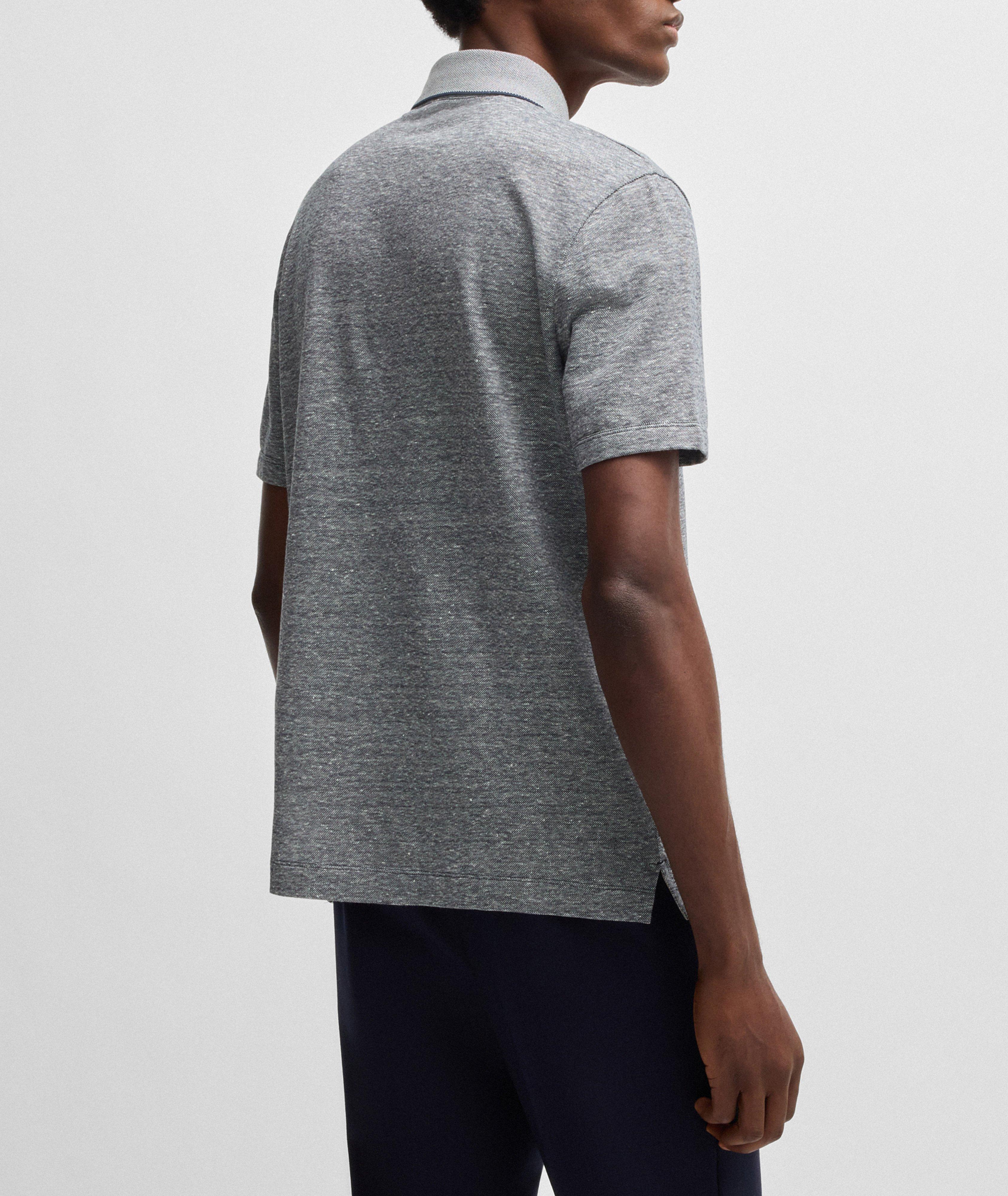 Press Cotton-Linen Polo  image 1