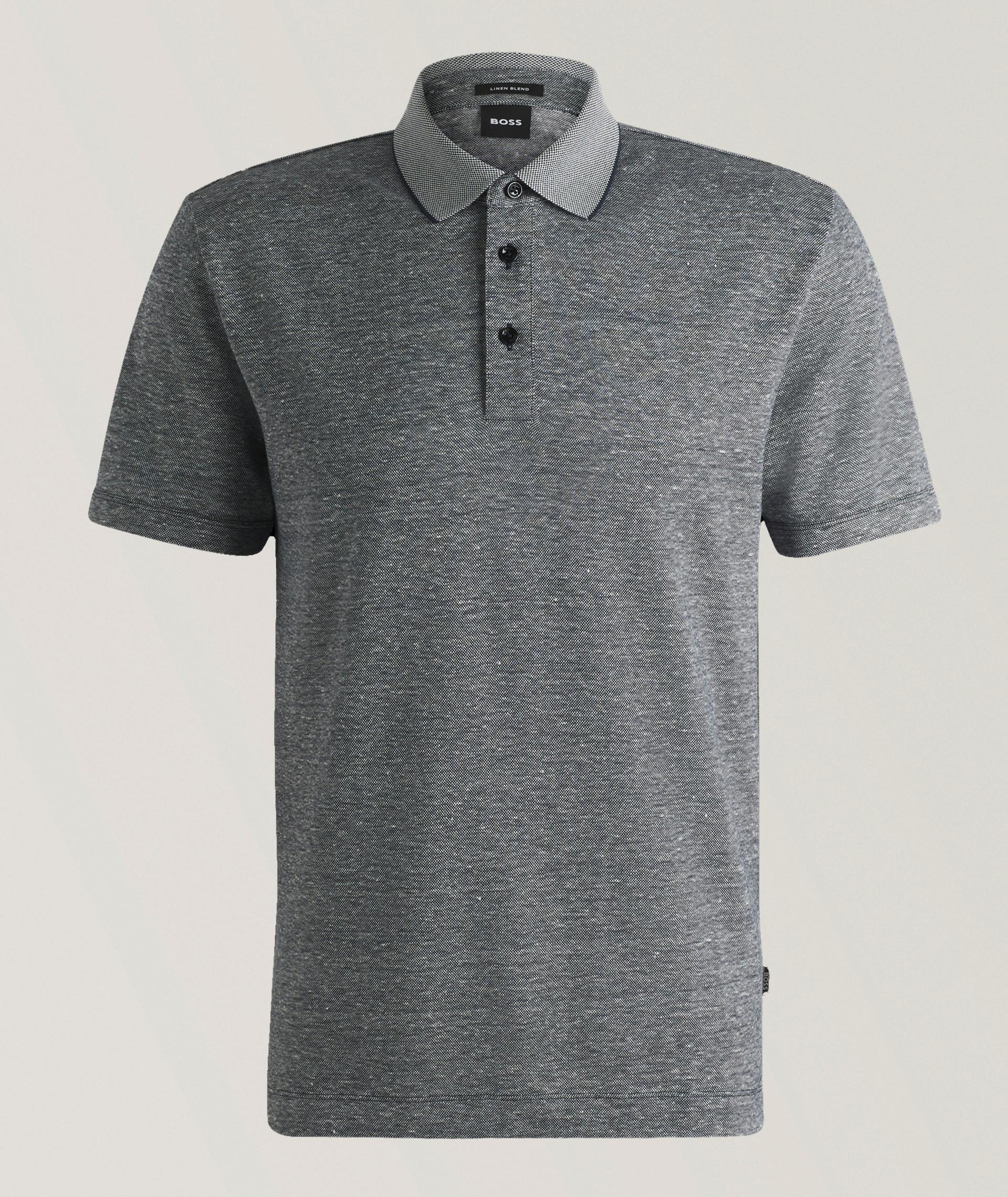 Press Cotton-Linen Polo  image 0