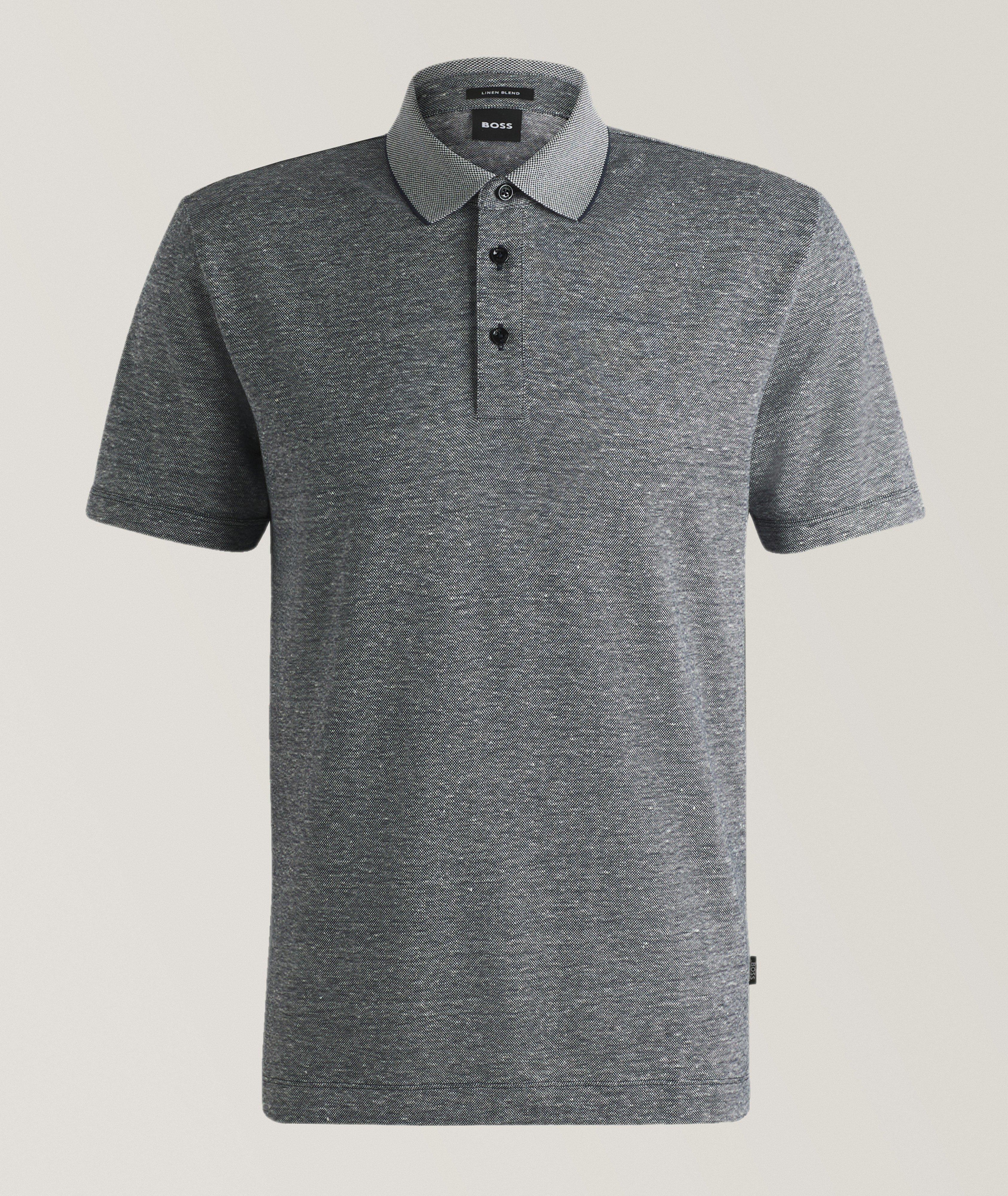 Press Cotton-Linen Polo  image 0