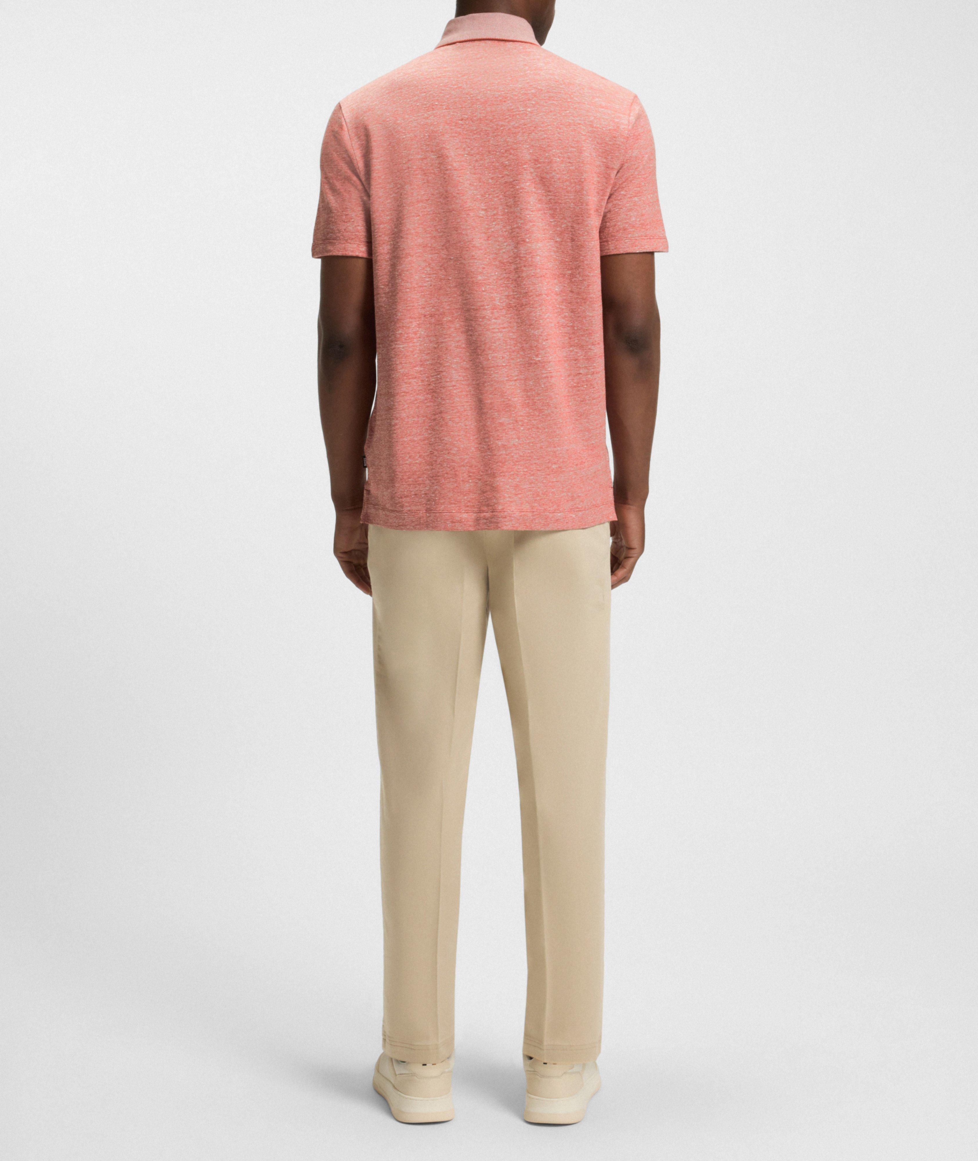 Cotton-Linen Knit Polo image 2