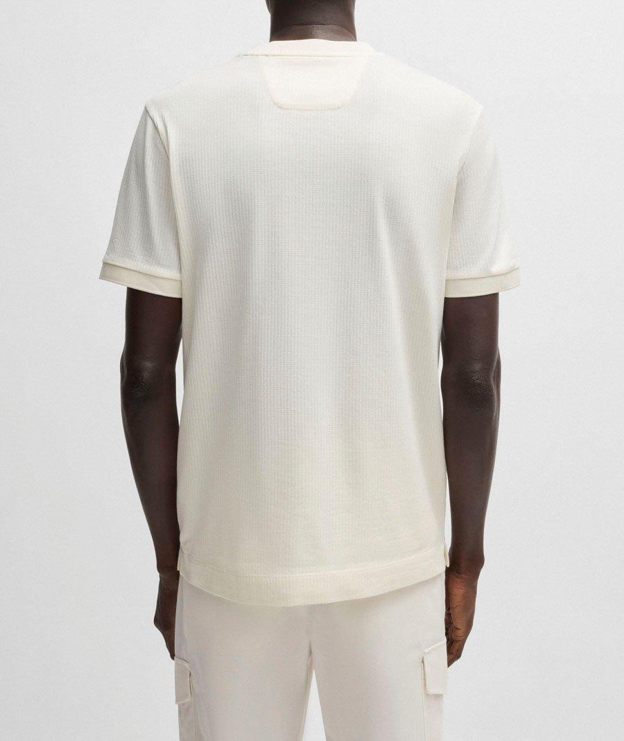 Tesar Cotton-Silk Stripe T-Shirt  image 2