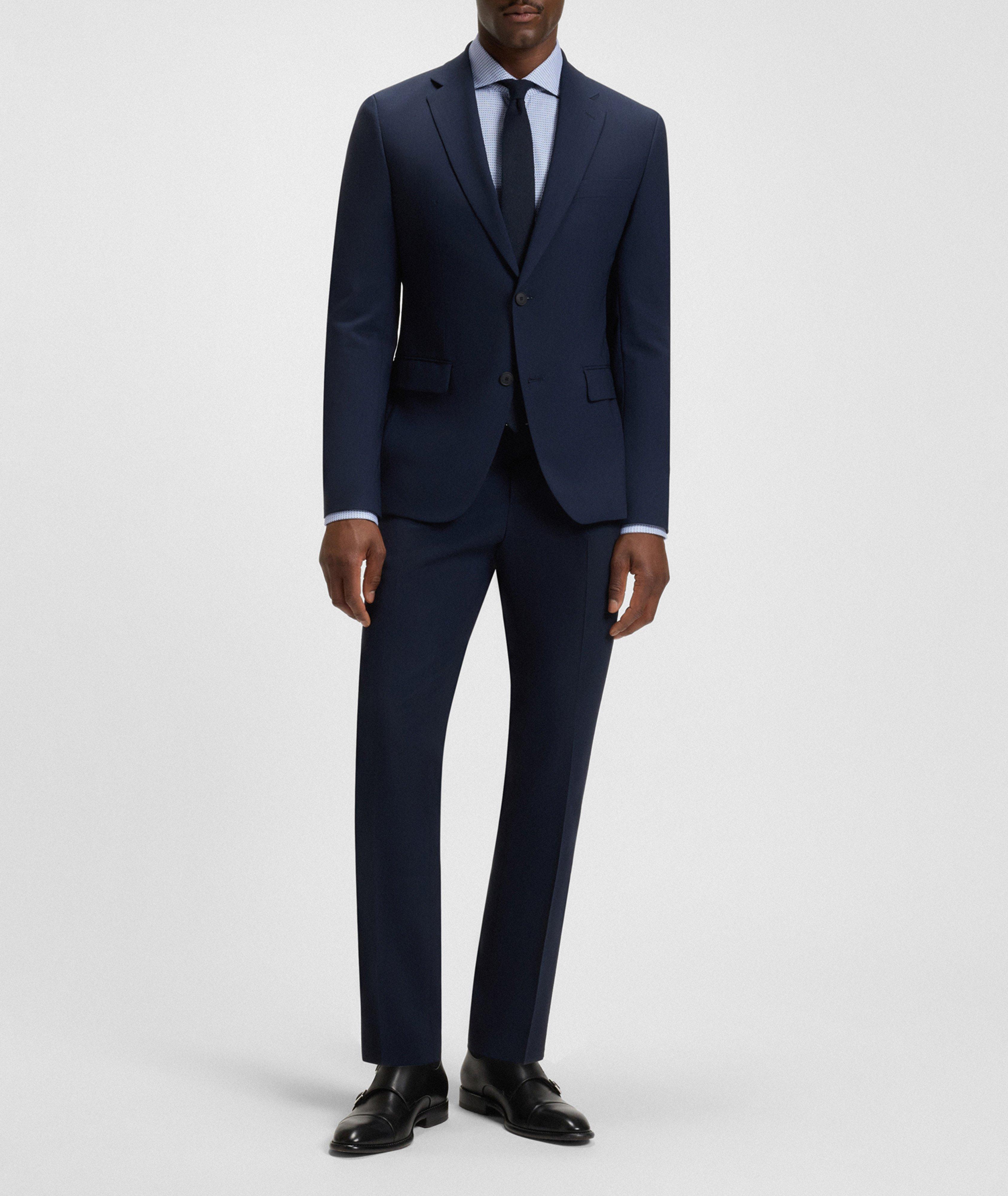 Checkered Slim-Fit Dress Shirt image 5