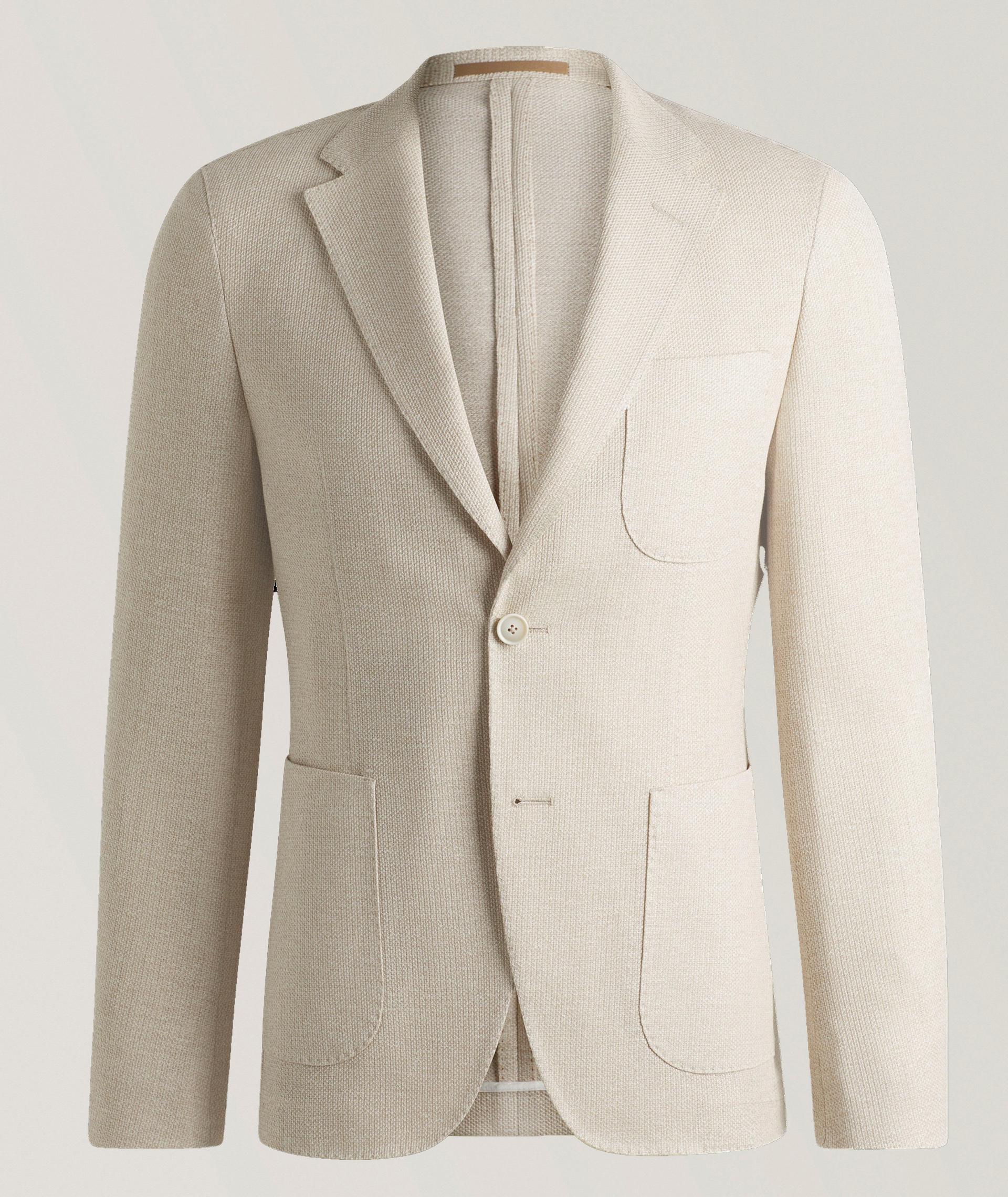 Veston Heston en jersey de lin et de coton image 0