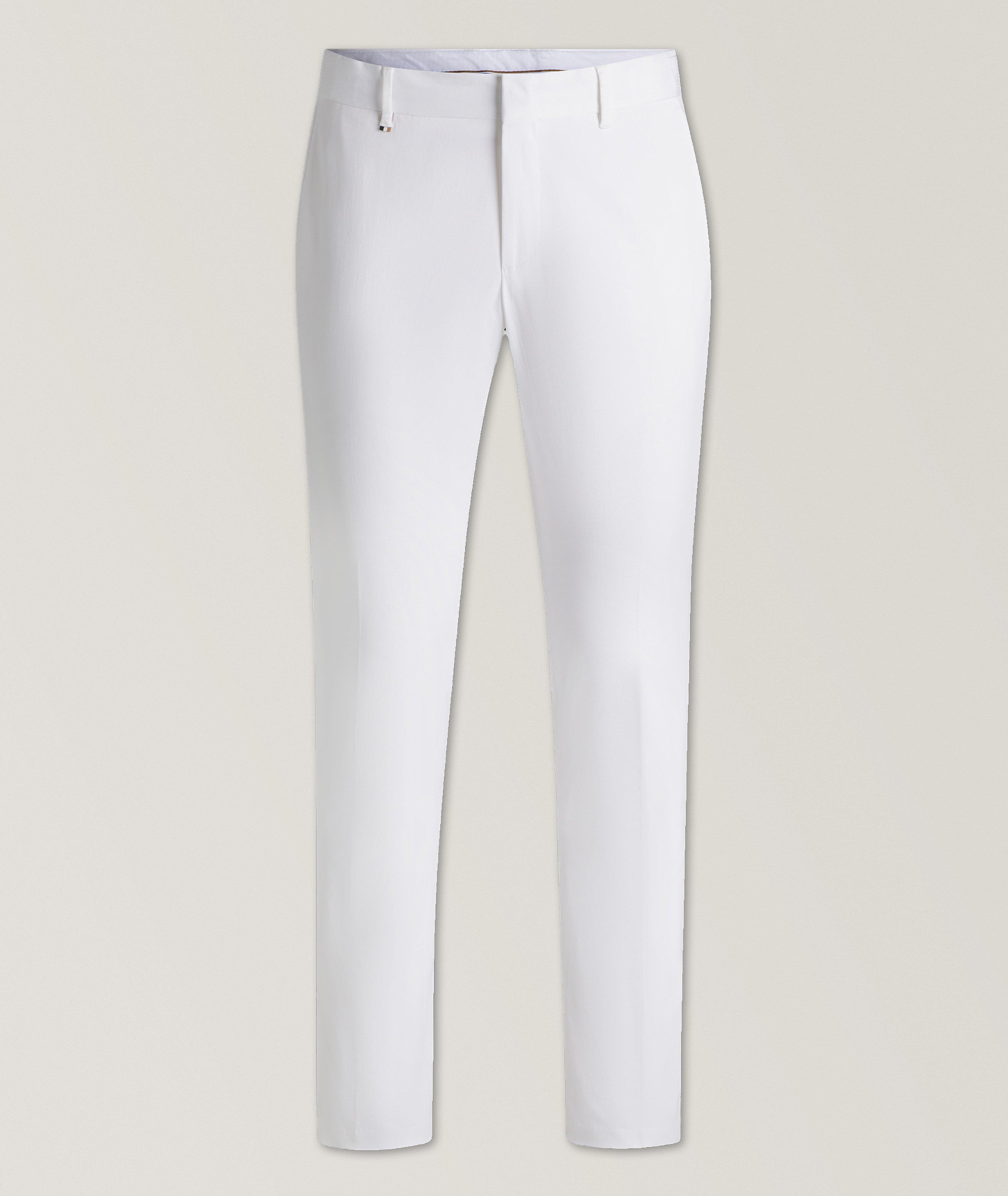 Pantalon Genius en coton extensible de coupe amincie image 0