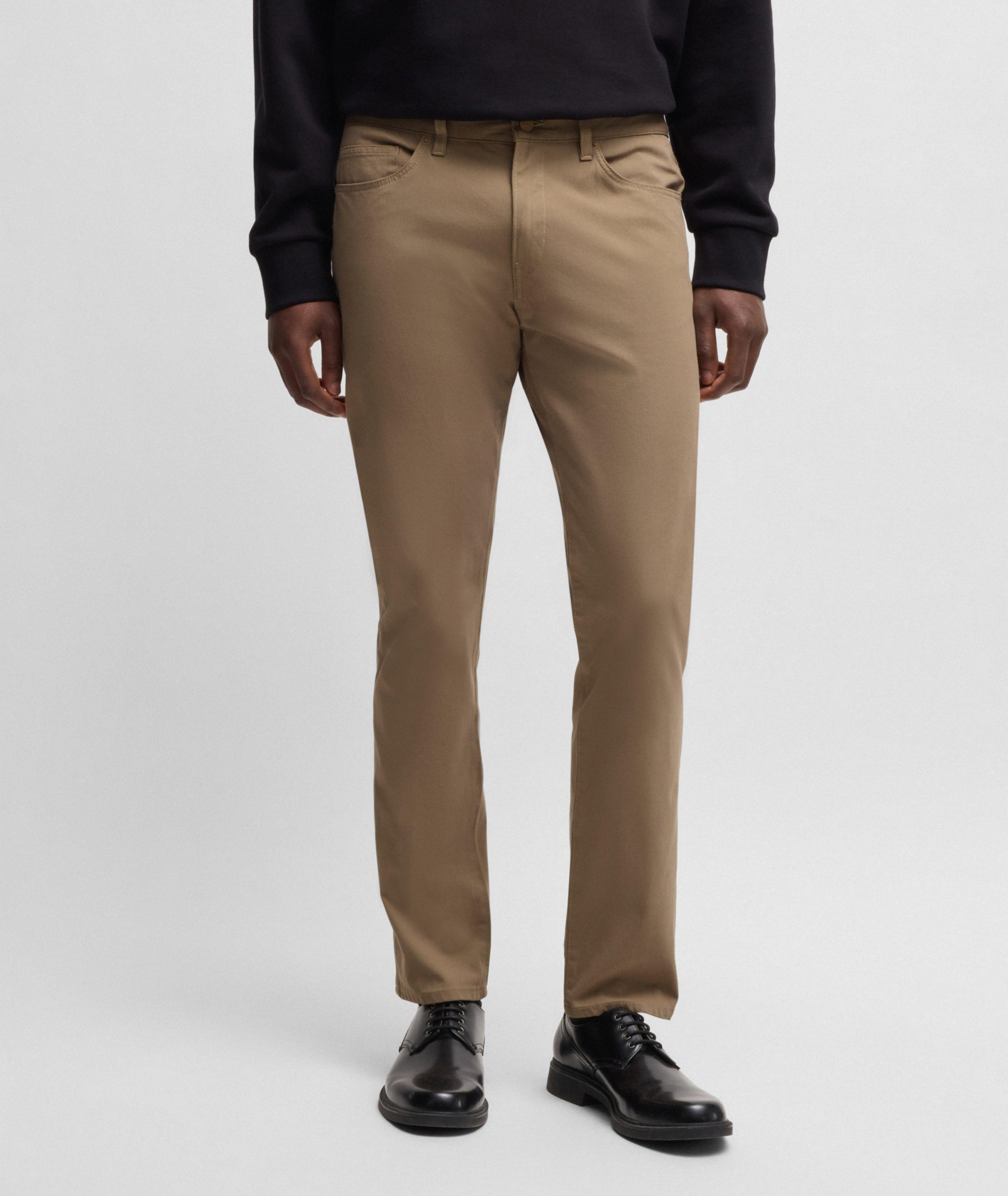 Delaware Slim-Fit Stretch-Cotton Pants image 2