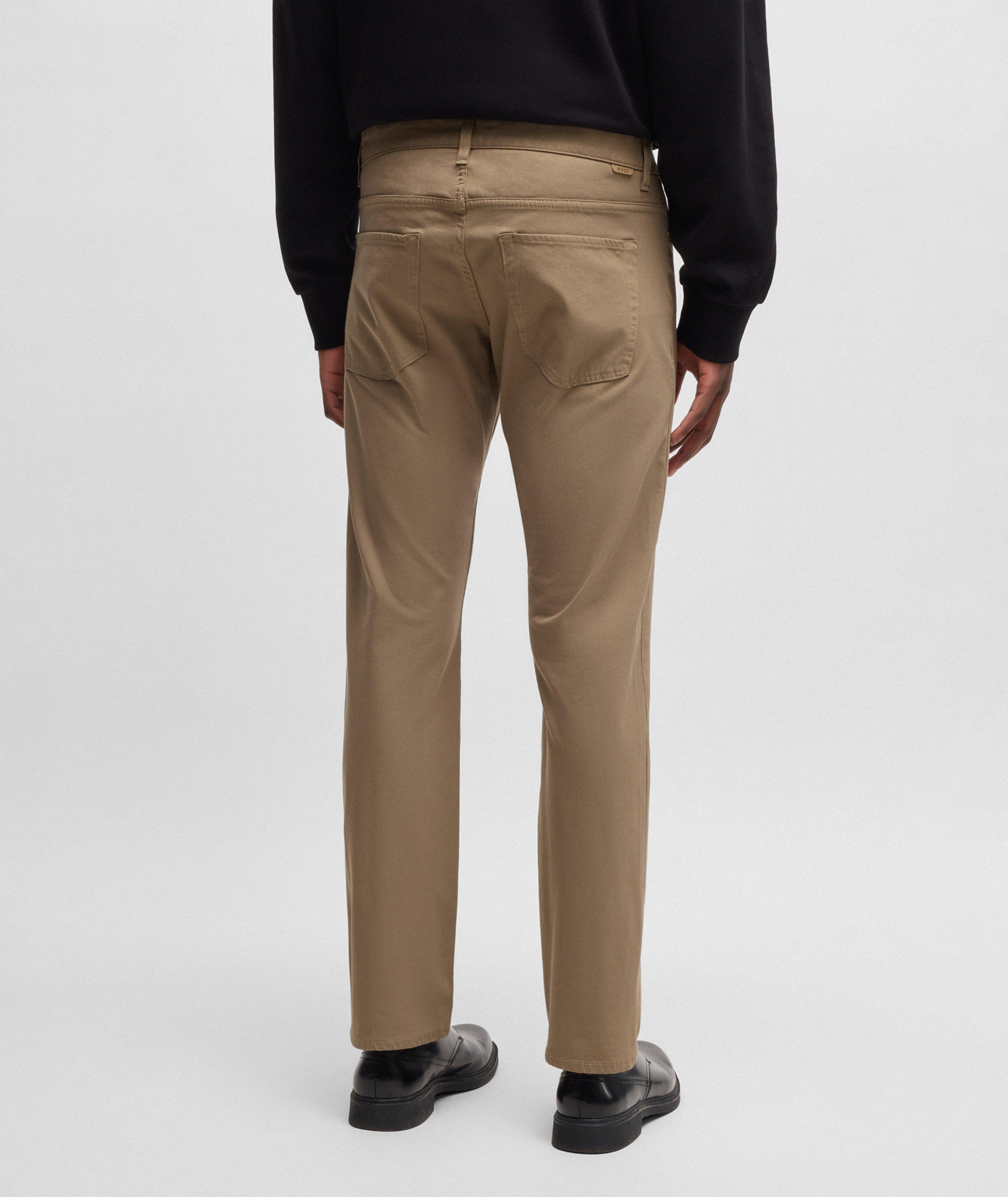 Delaware Slim-Fit Stretch-Cotton Pants image 3