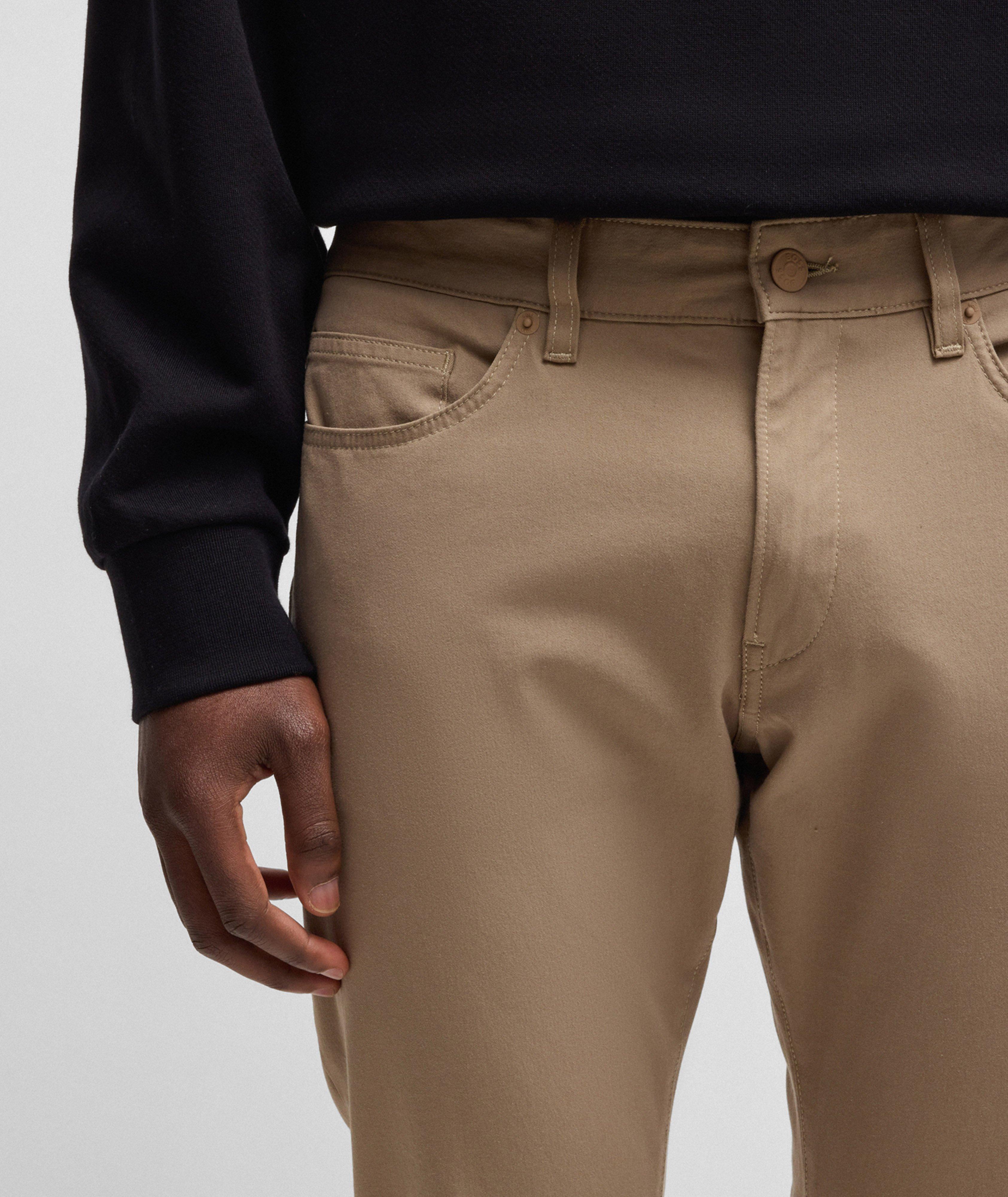 Delaware Slim-Fit Stretch-Cotton Pants image 4