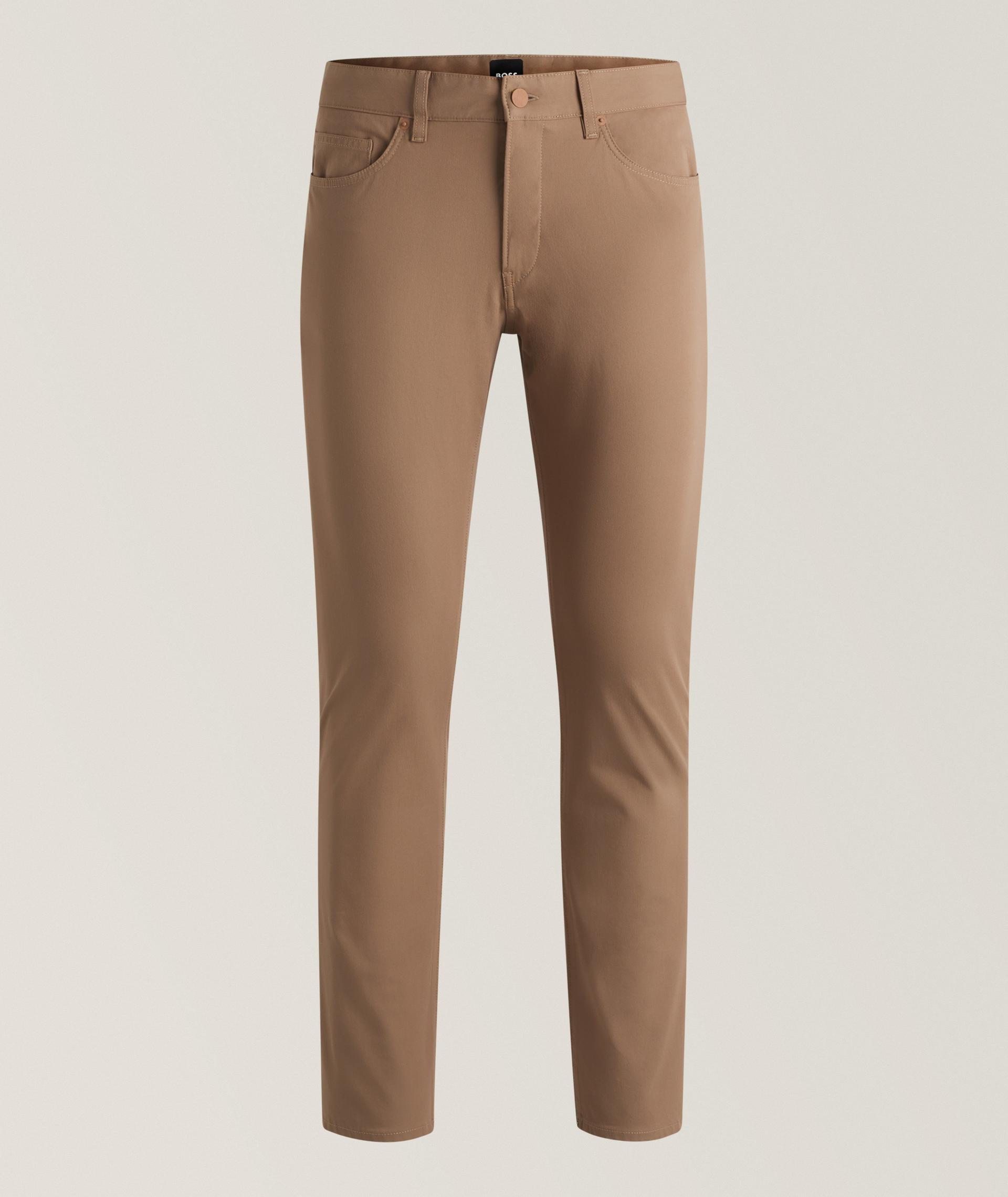 Delaware Slim-Fit Stretch-Cotton Pants image 0
