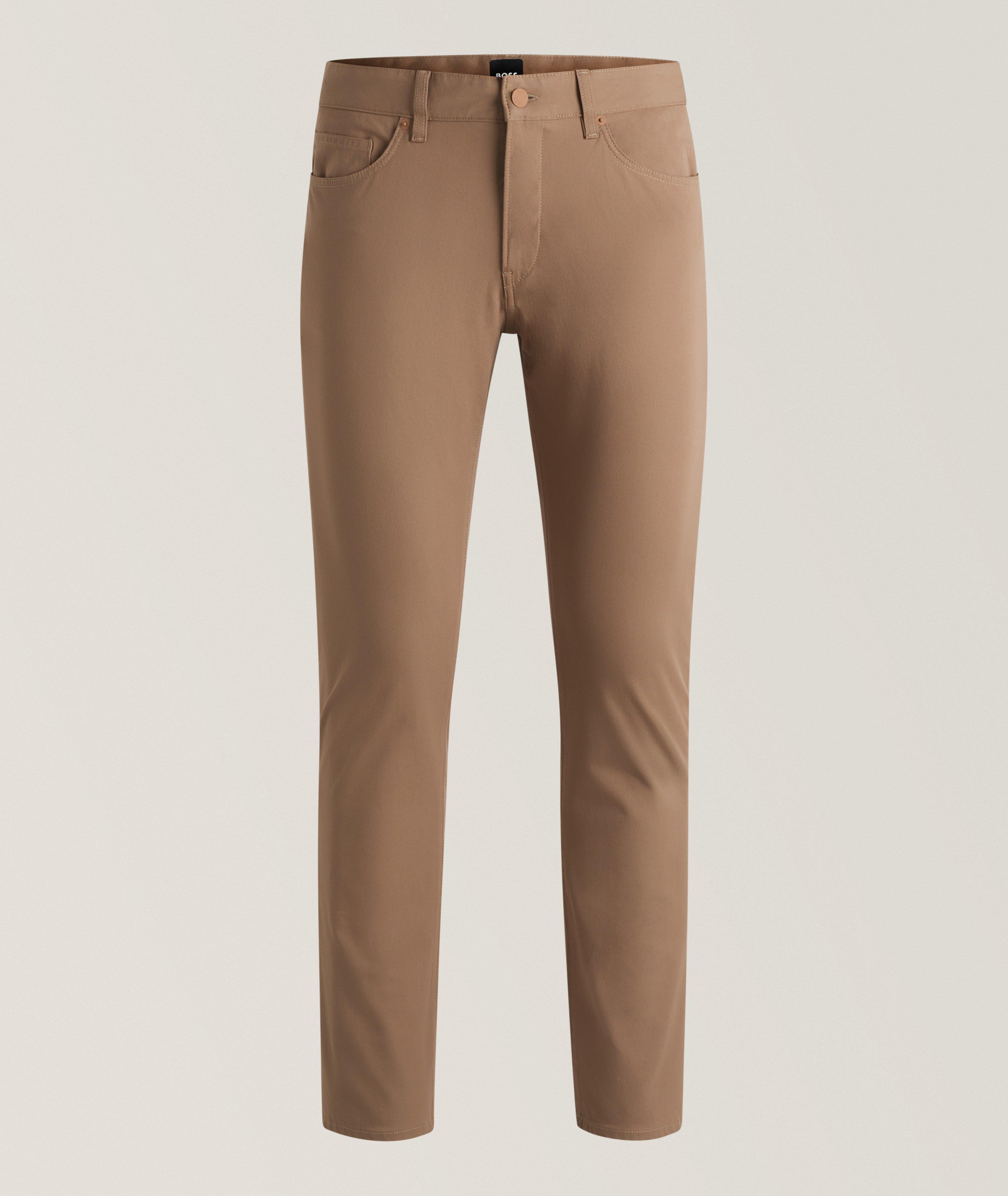Delaware Slim-Fit Stretch-Cotton Pants image 0