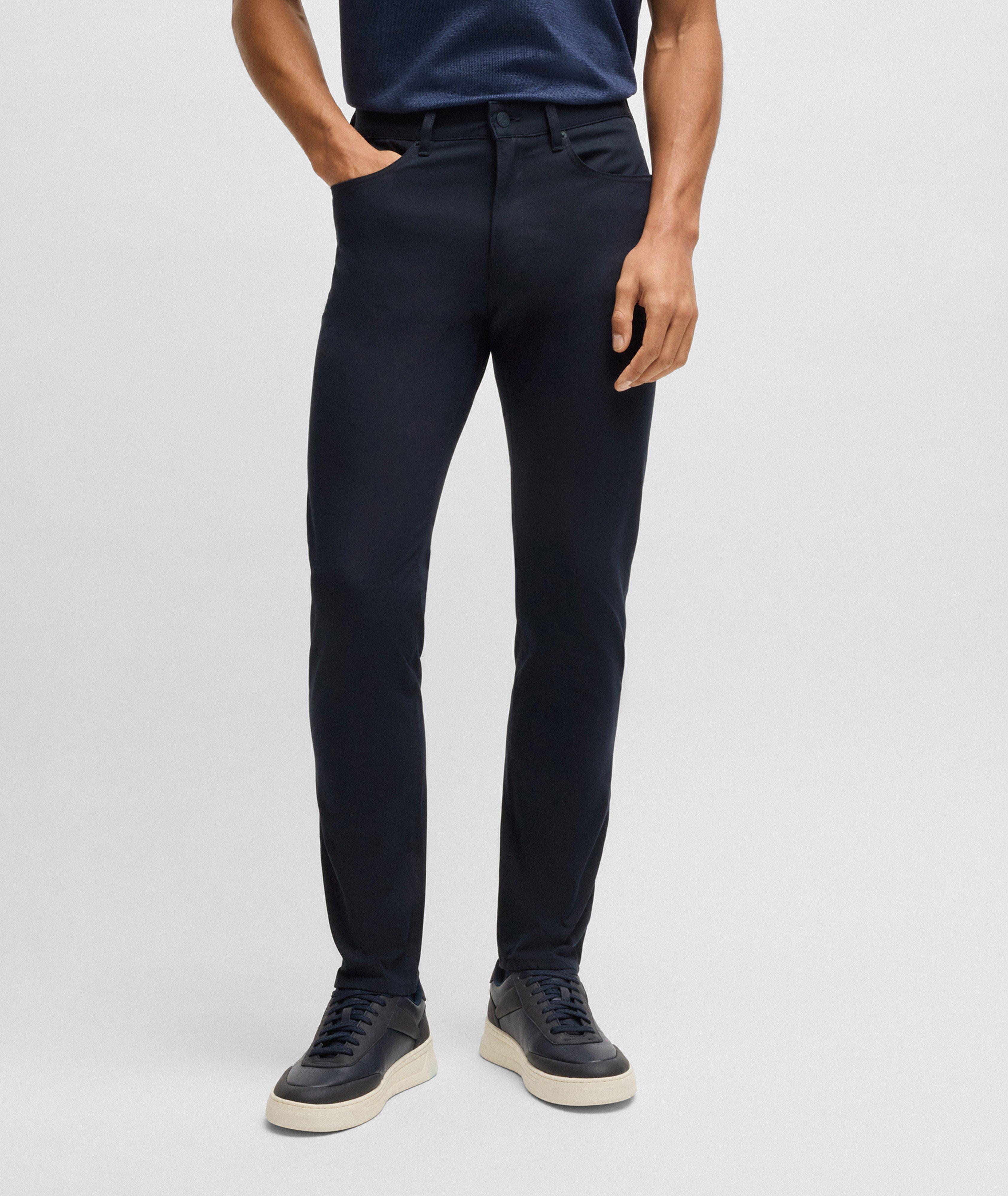 Pantalon Delaware en coton extensible de coupe amincie image 2
