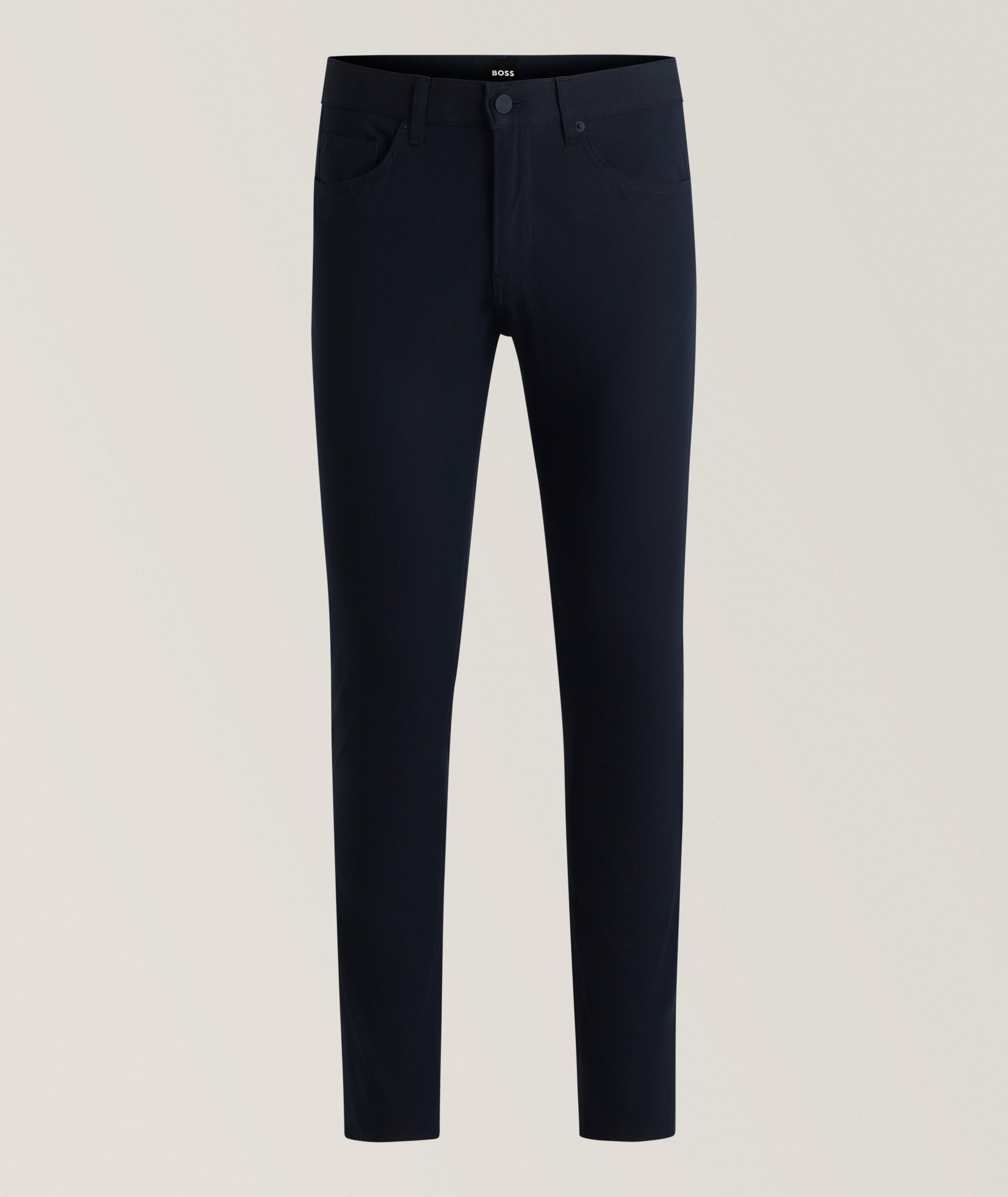 Pantalon Delaware en coton extensible de coupe amincie image 0