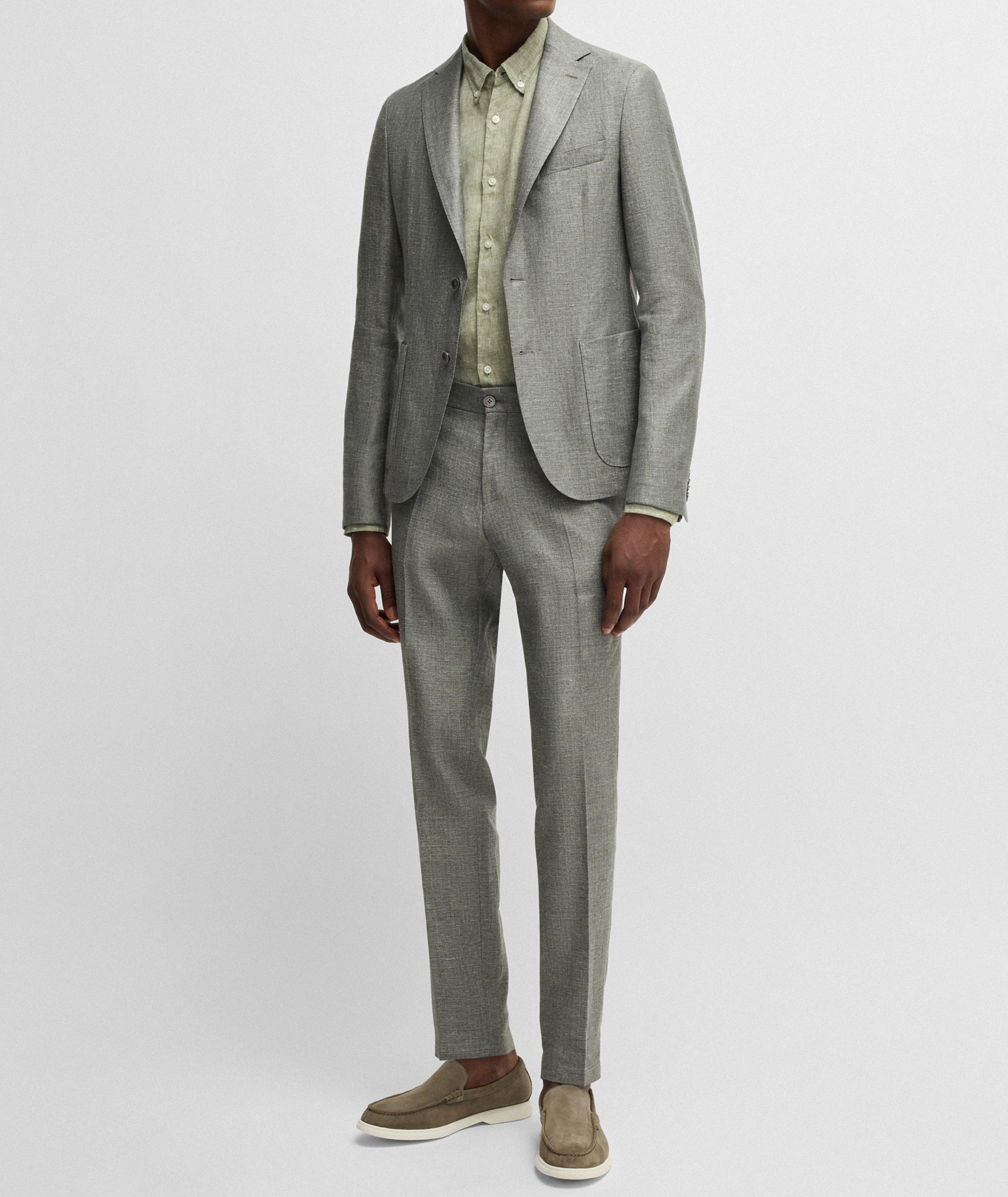 Genius Micro-Patterned Dress Pants image 5