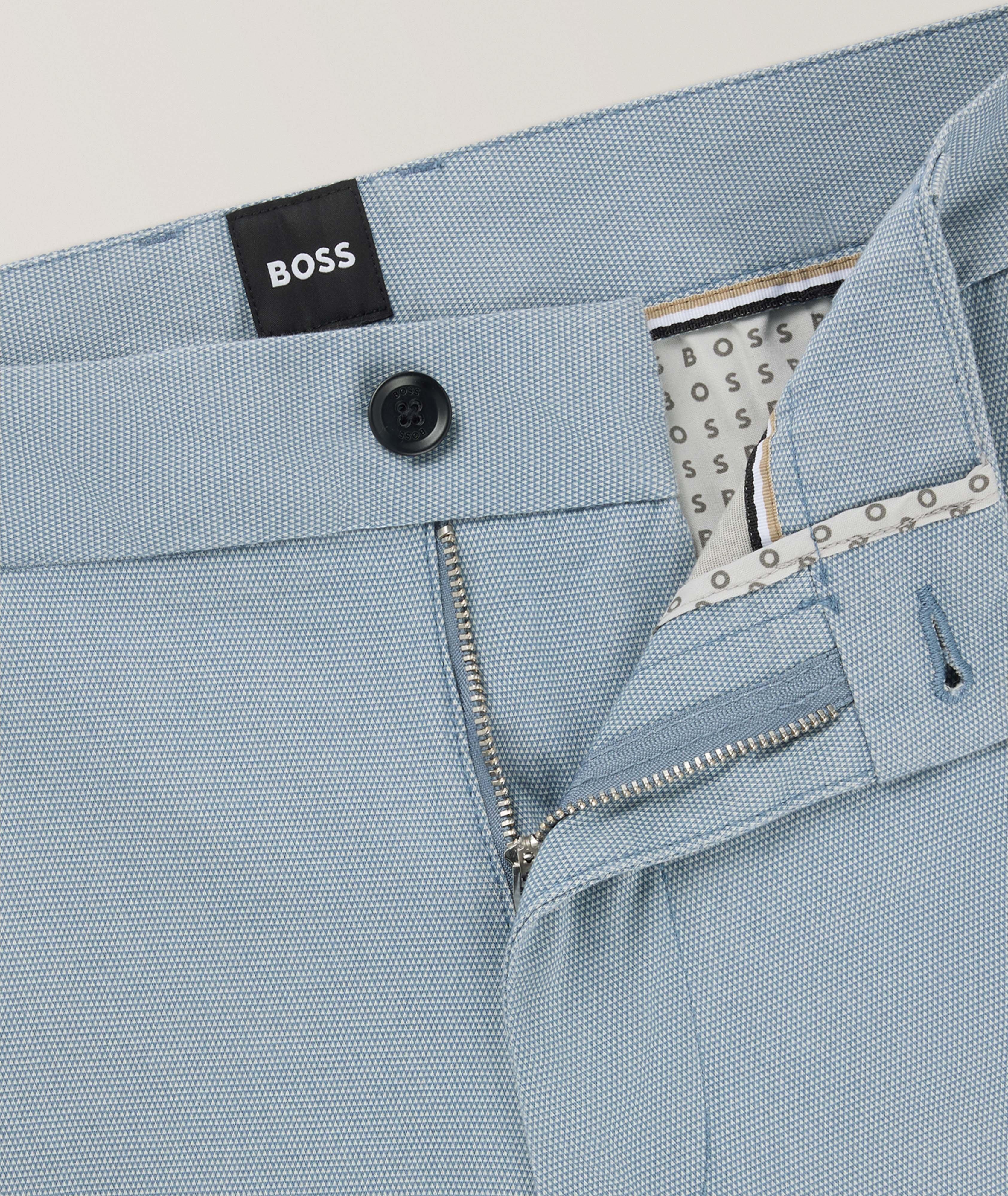 Tapered Stretch-Cotton Pants image 1