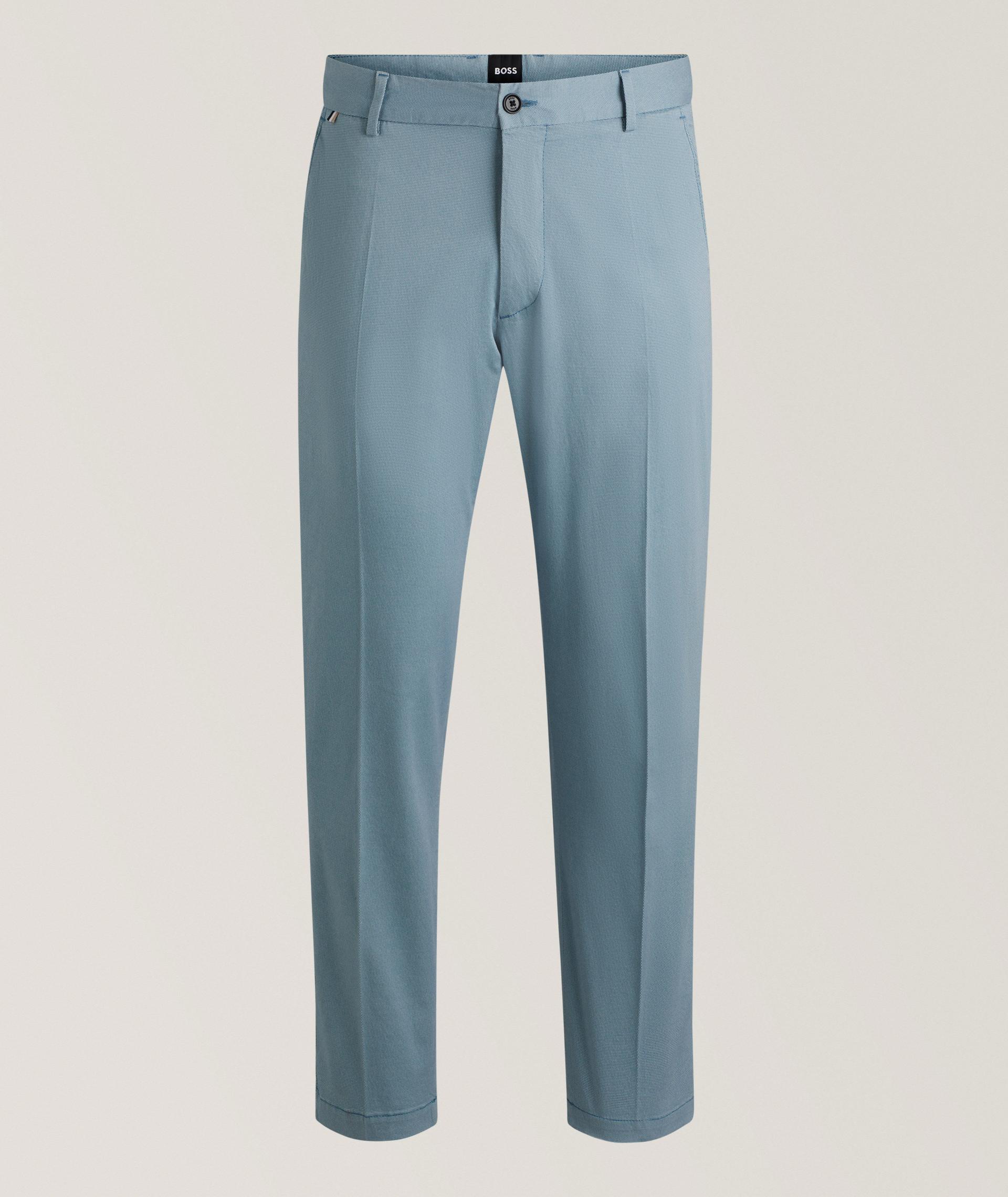 Tapered Stretch-Cotton Pants image 0