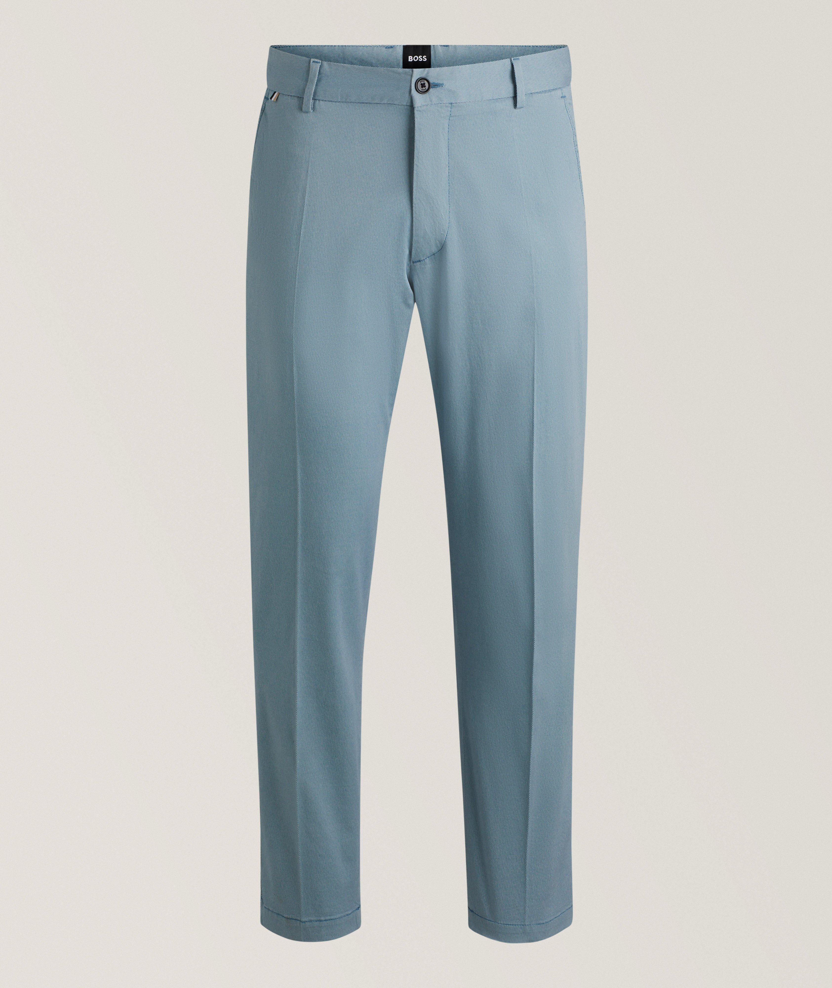 Tapered Stretch-Cotton Pants image 0