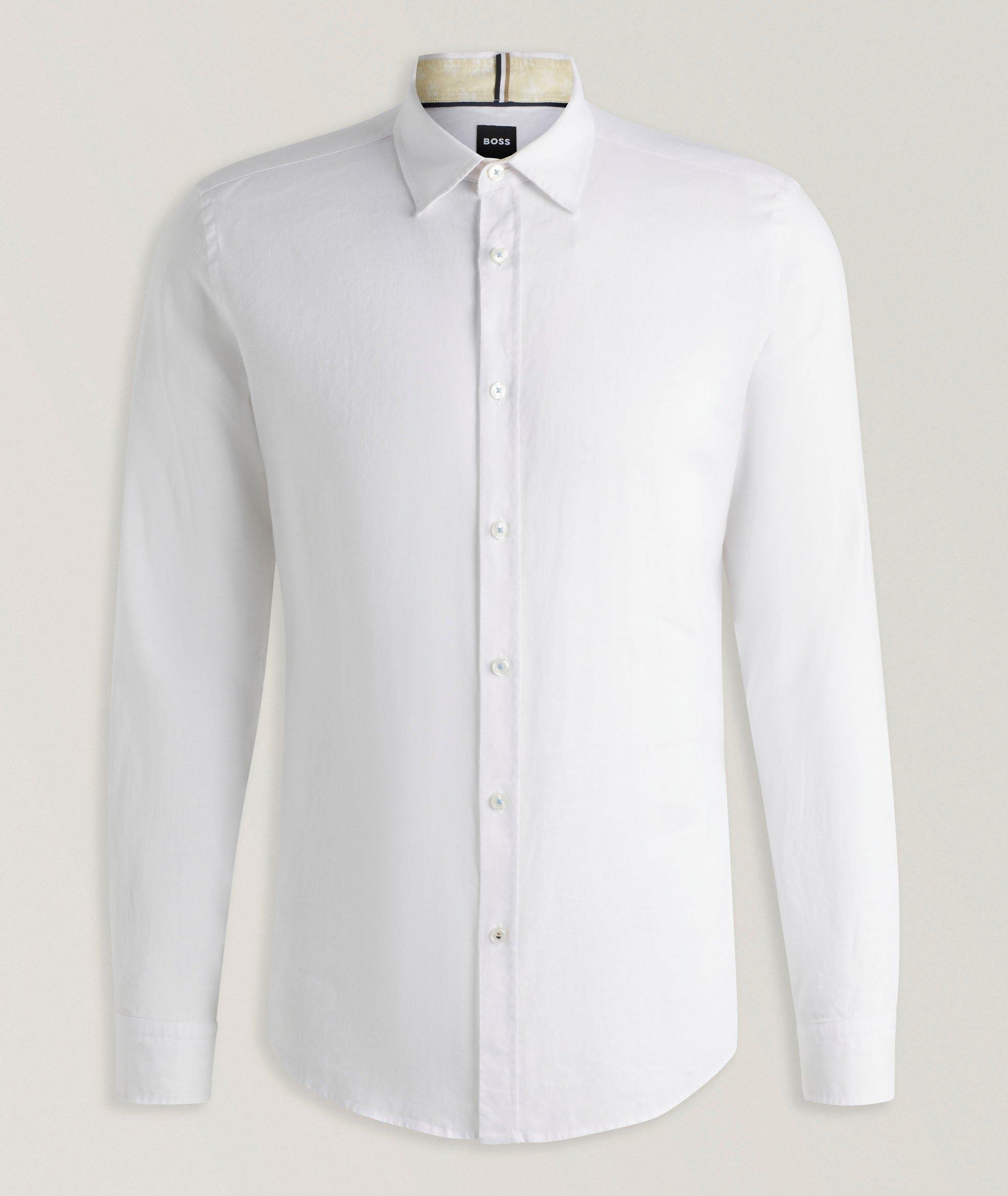 Roan Stretch-Linen Shirt  image 0