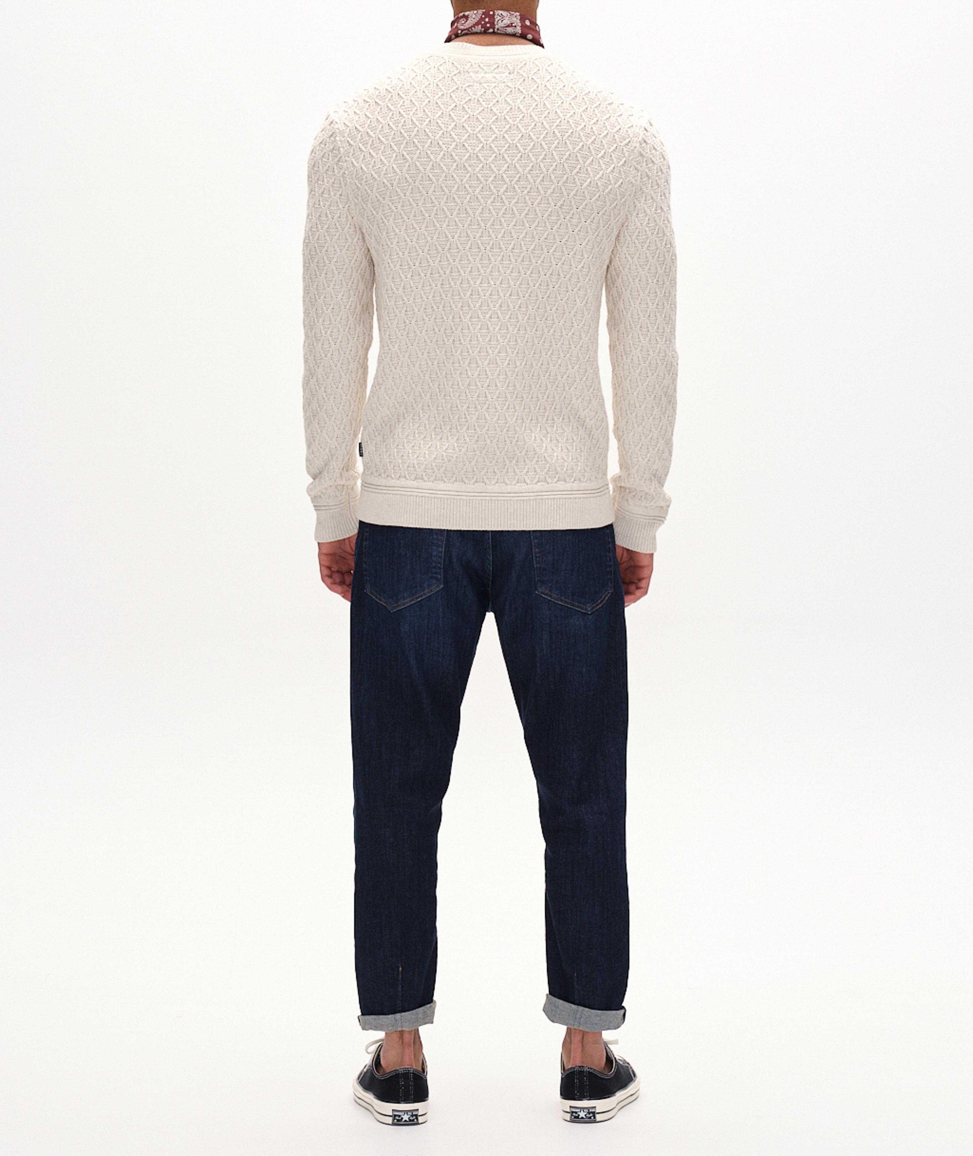 Aksla Honeycomb Knit Sweater image 4