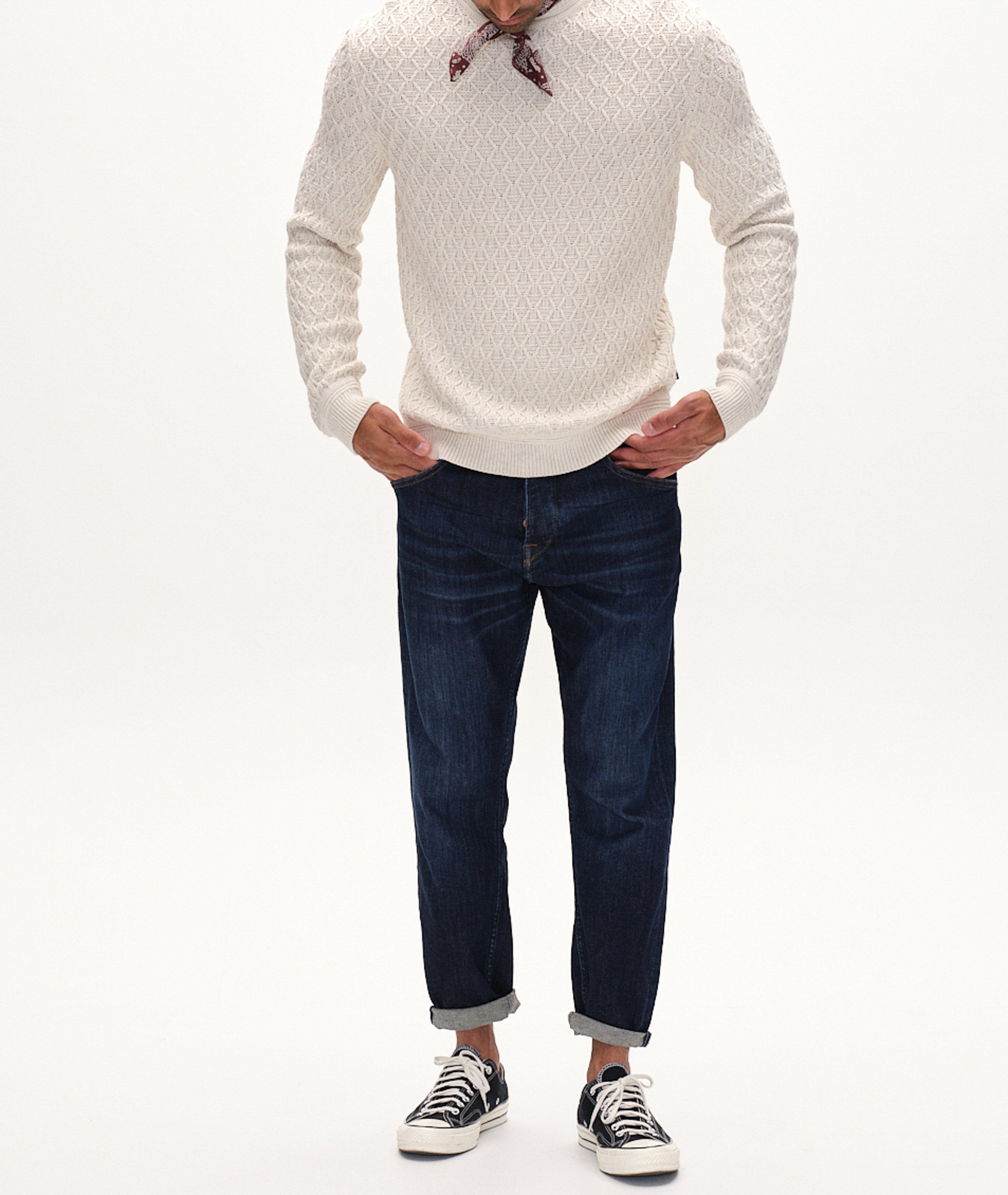 Aksla Honeycomb Knit Sweater image 5