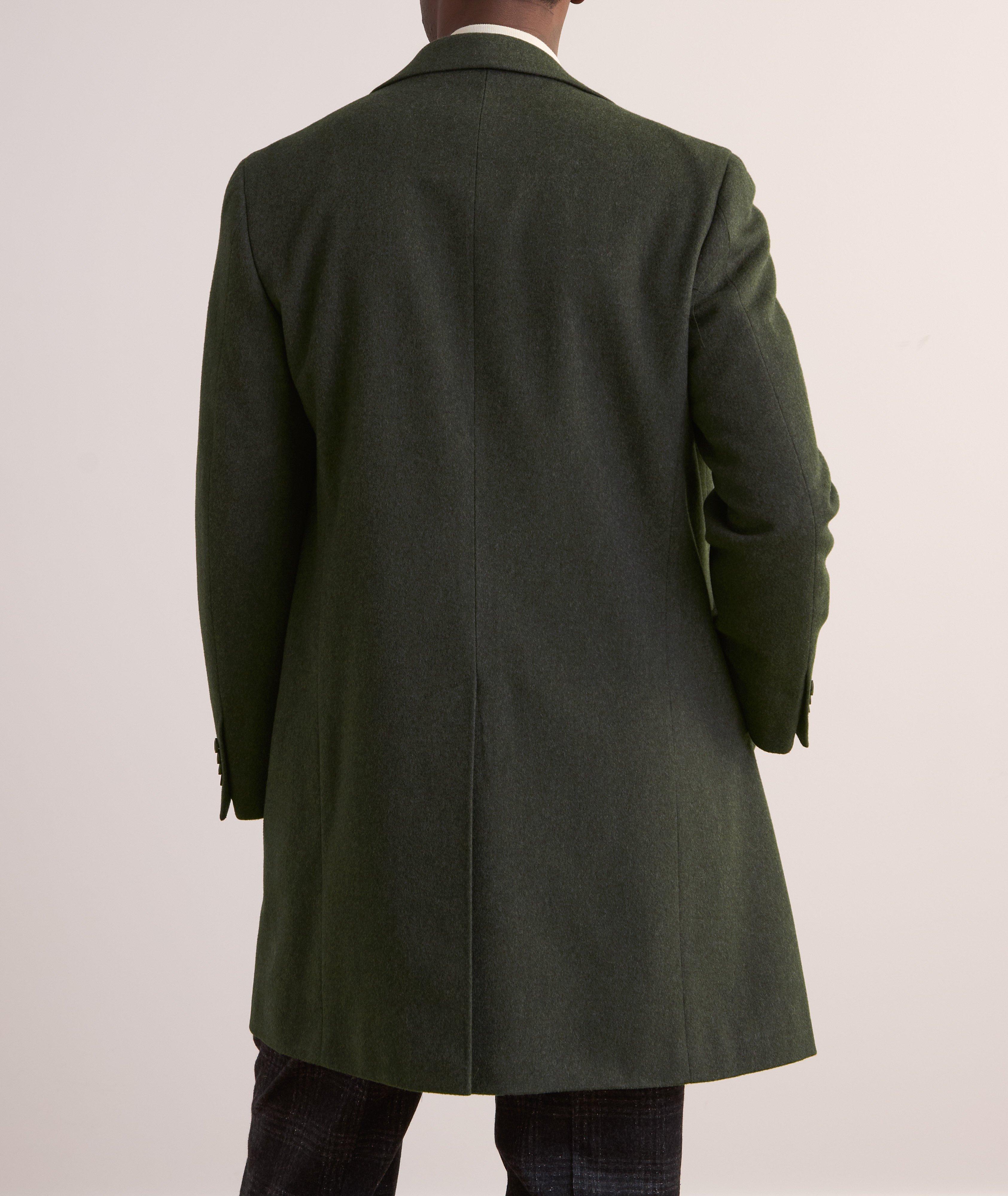 Single-Breasted Wool Overcoat image 2