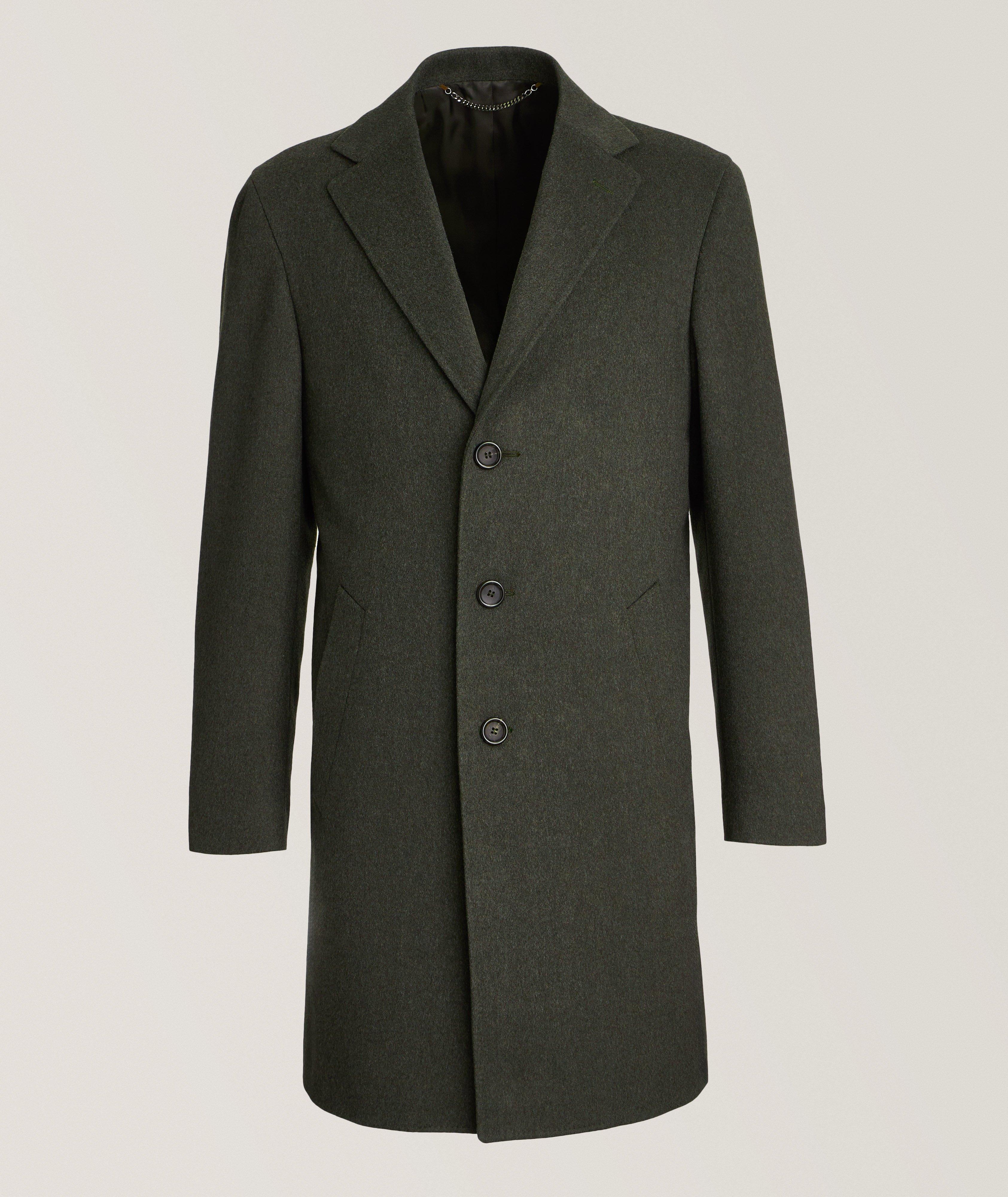 Single-Breasted Wool Overcoat image 0