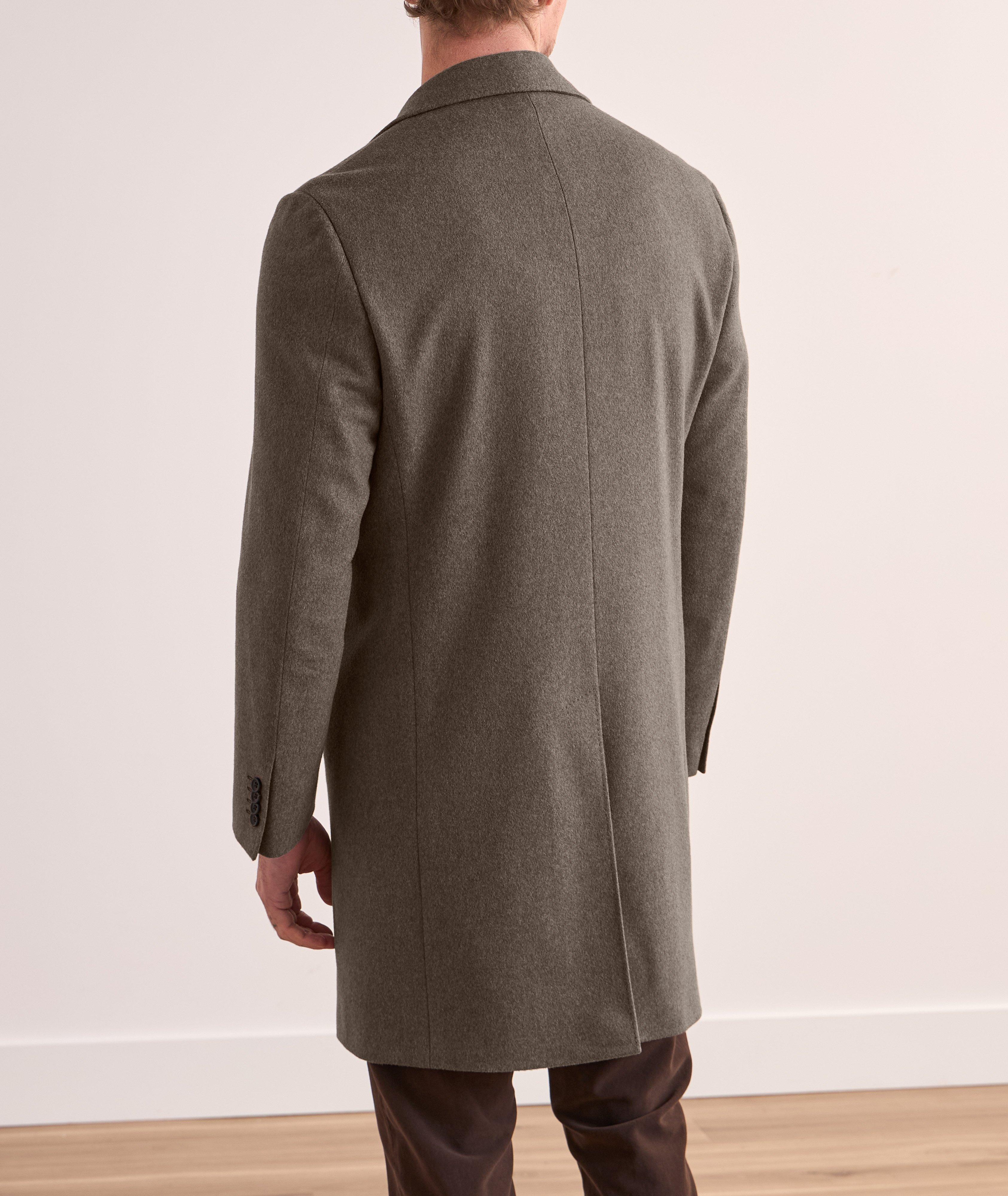 Single-Breasted Wool Overcoat image 2