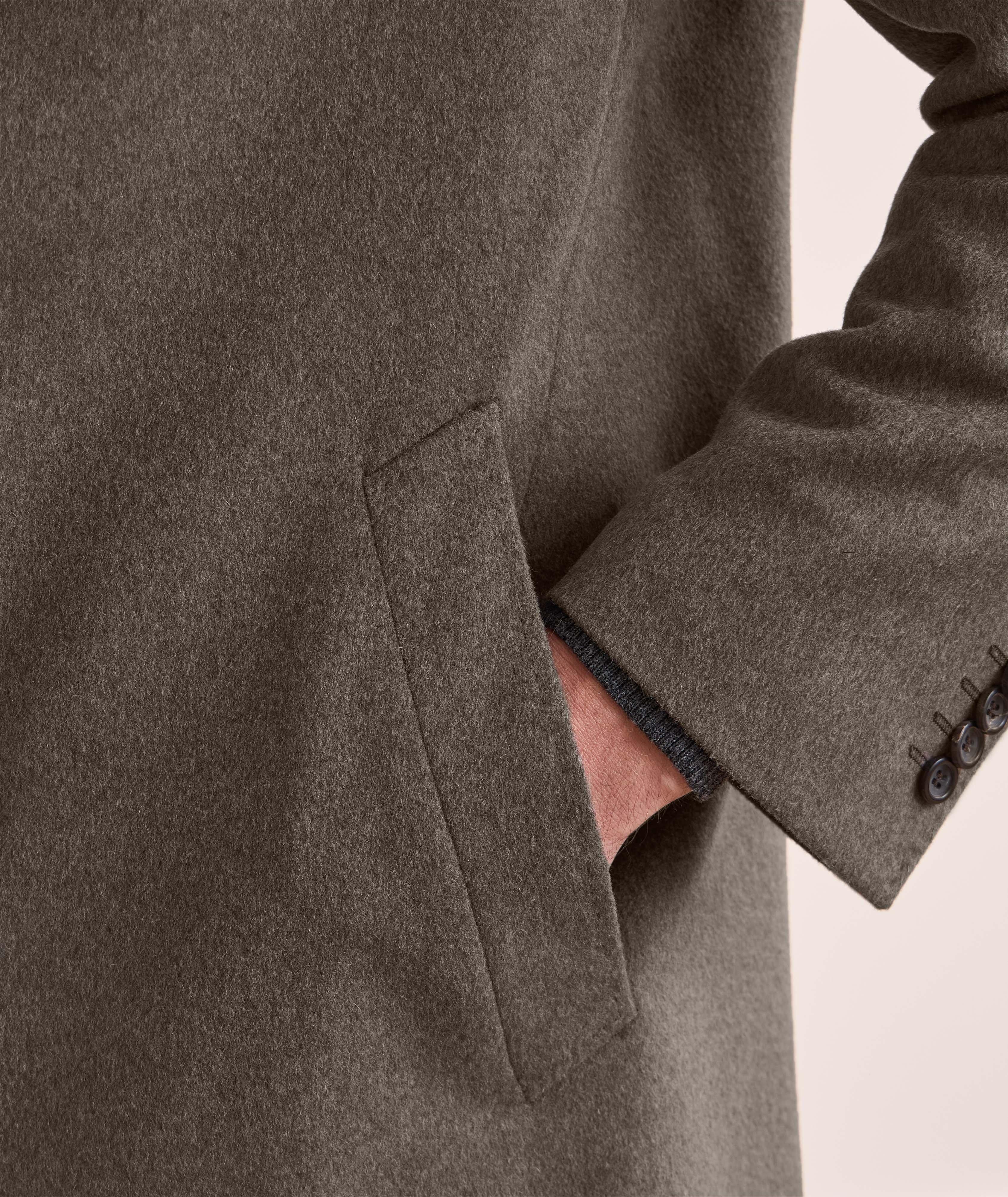 Single-Breasted Wool Overcoat image 4