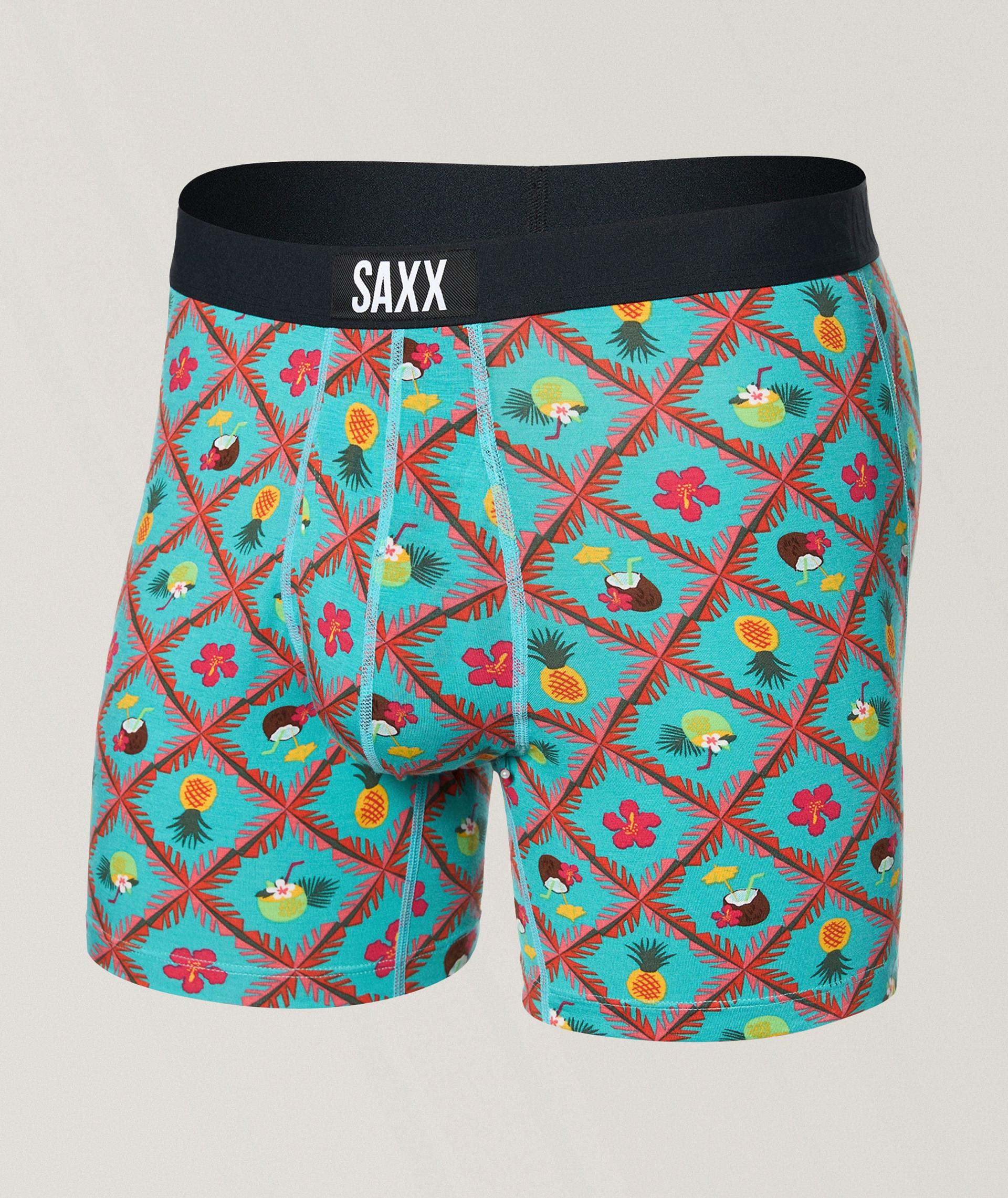 Ultra Pina Colada Plaid Boxer Brief image 0