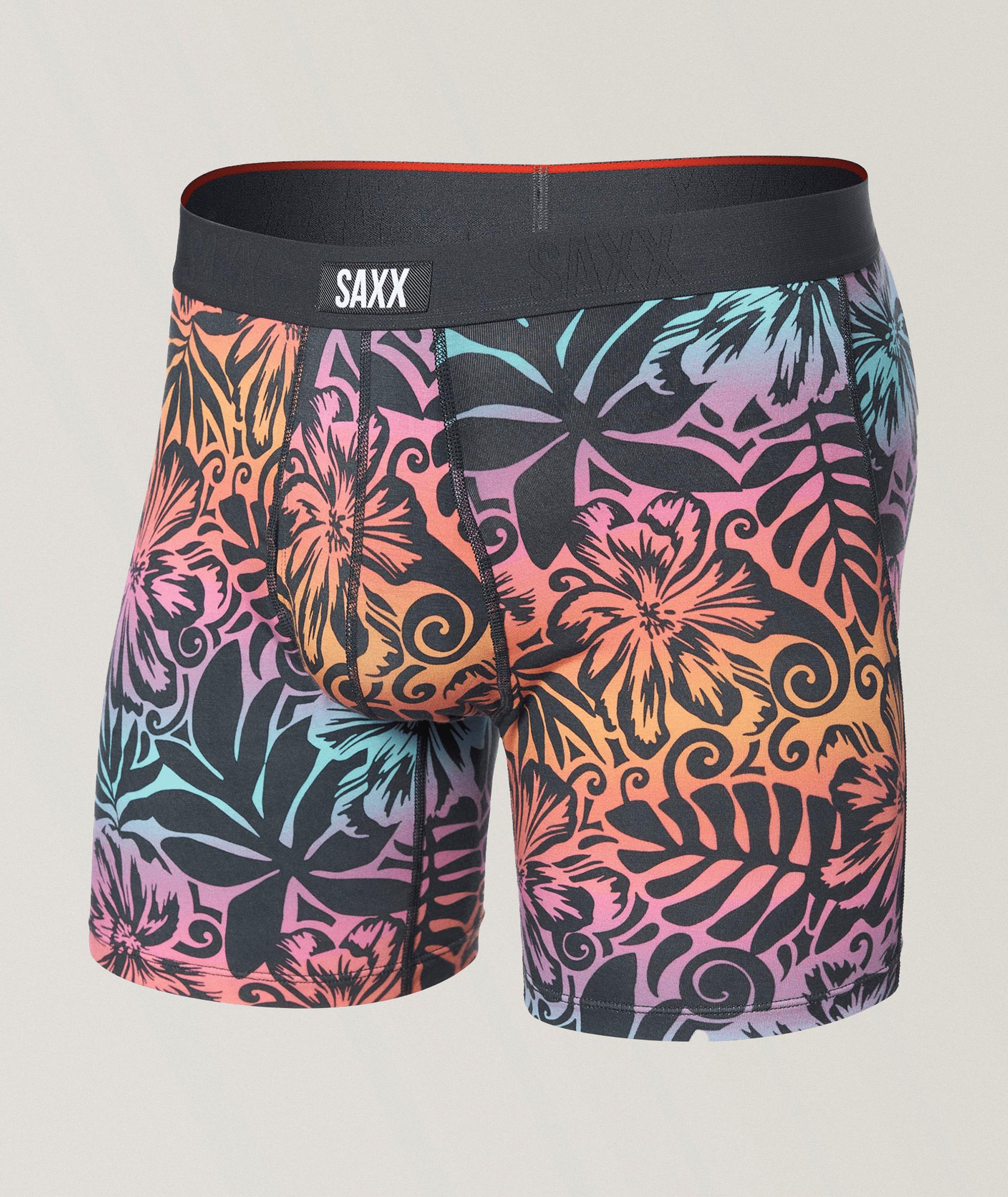 Boxeur long Vibe Xtra à motif de fleurs tropicales image 0