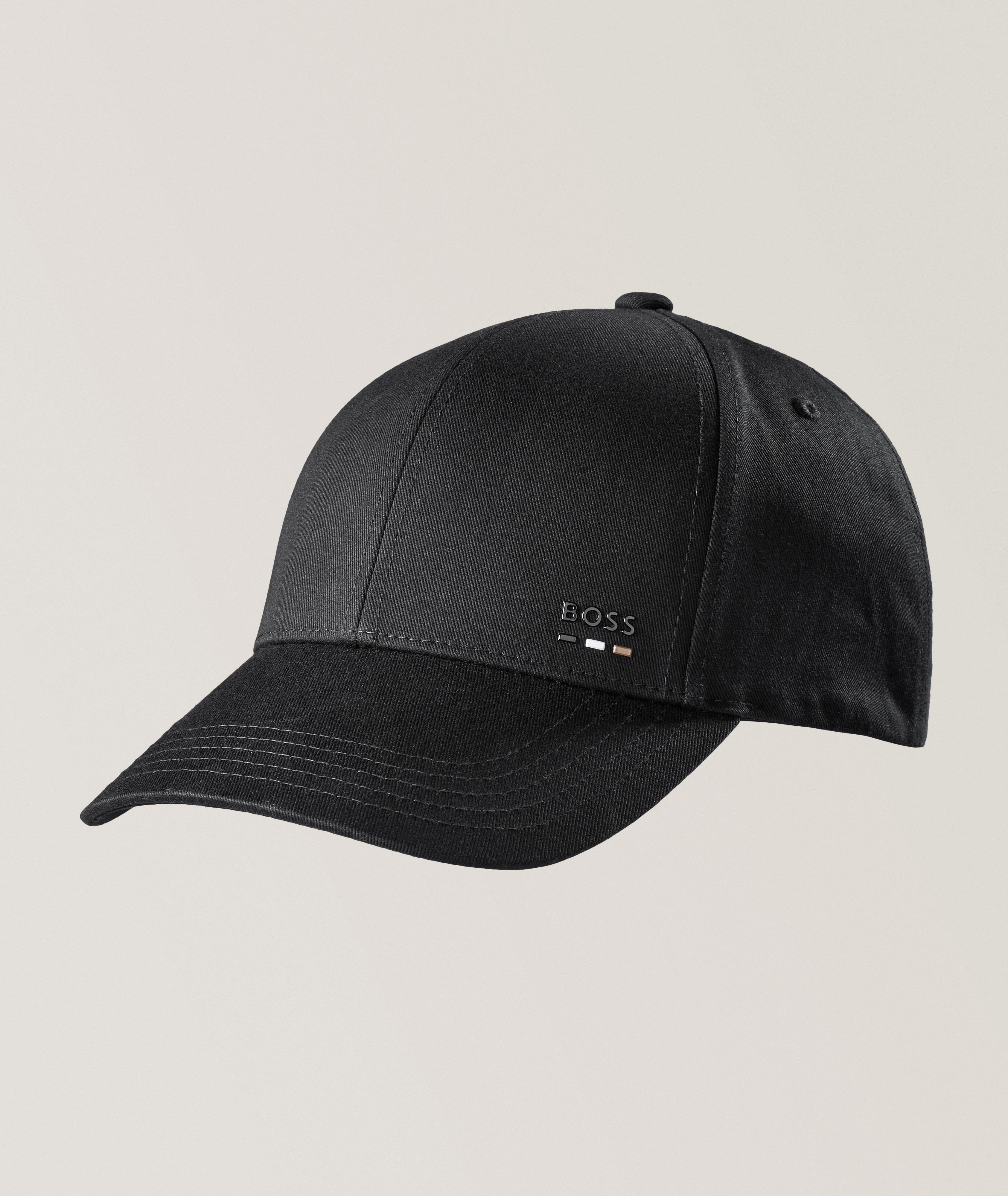 Zed Stripe Logo Cotton Baseball Cap  image 0