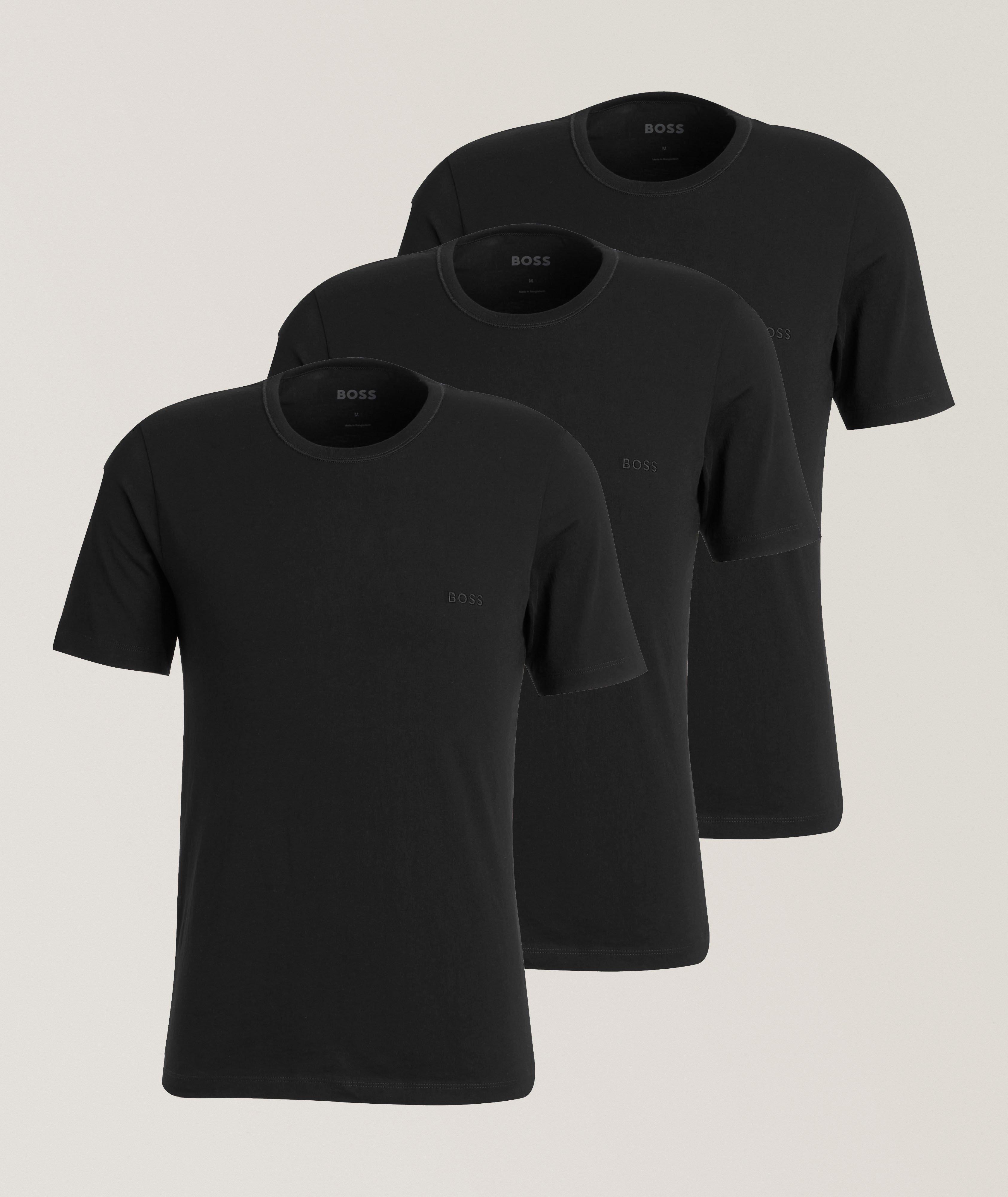 Three-Pack Classic Cotton T-Shirts image 0