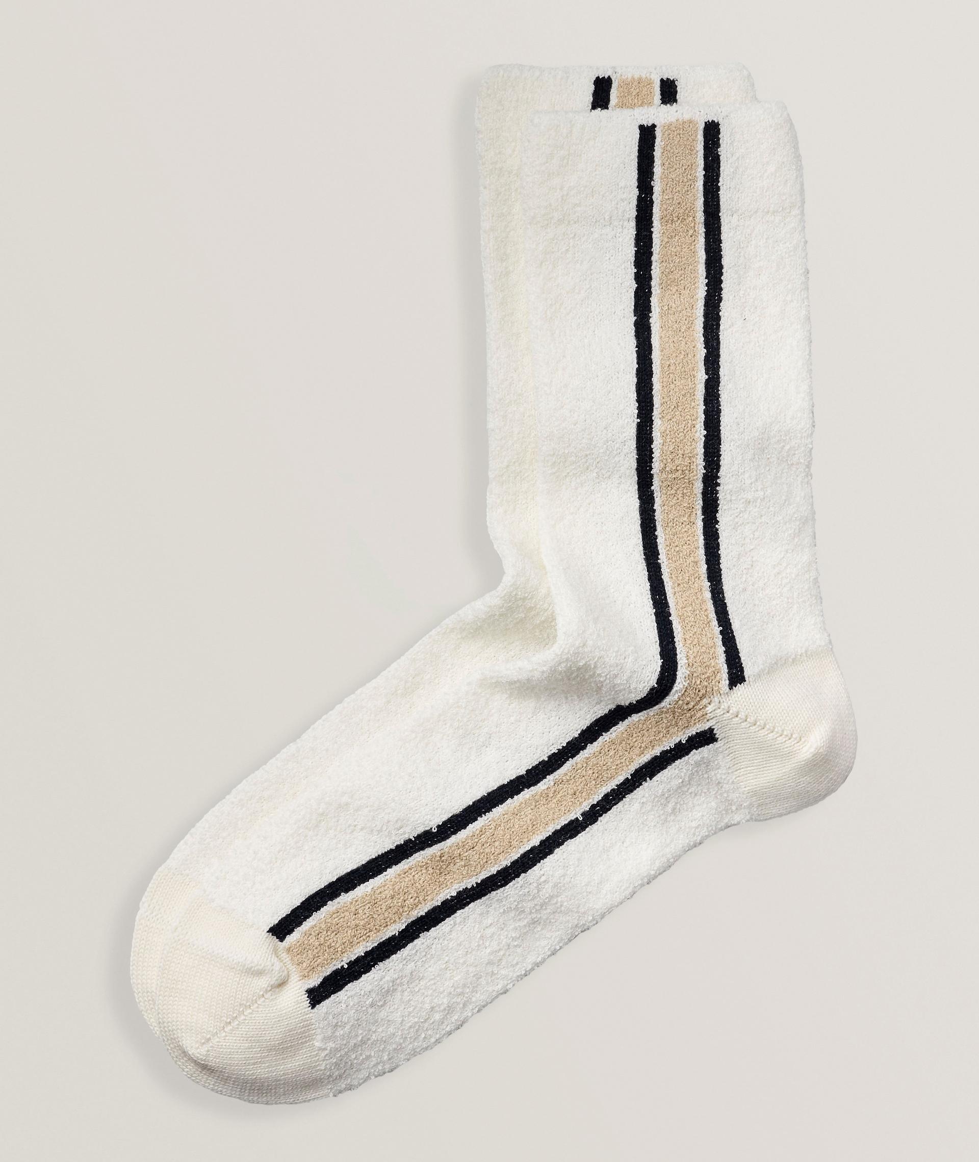 Chaussettes Lanai en mélange de coton à rayures image 0