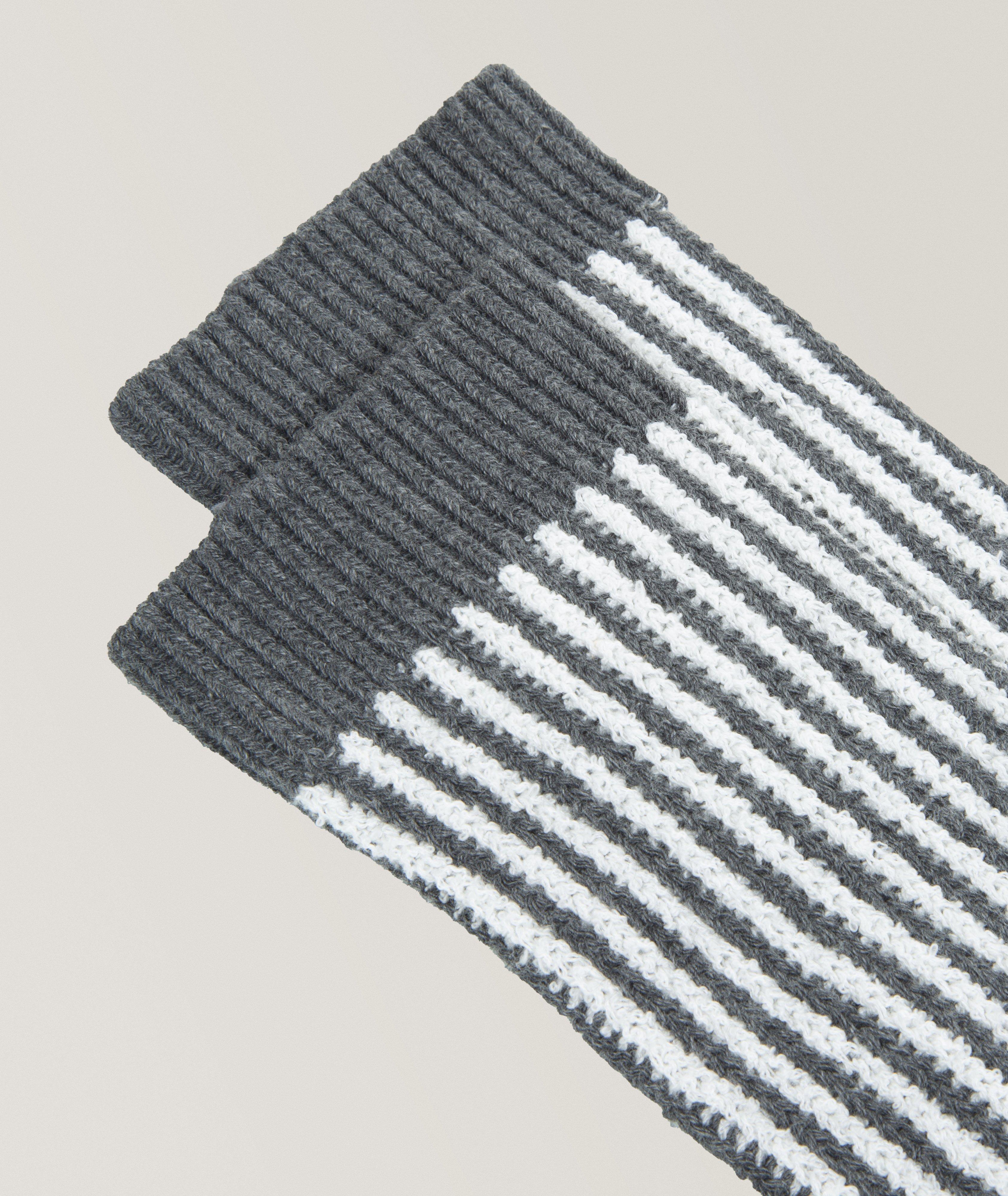 Hawi Cotton-Blend Striped Socks image 1