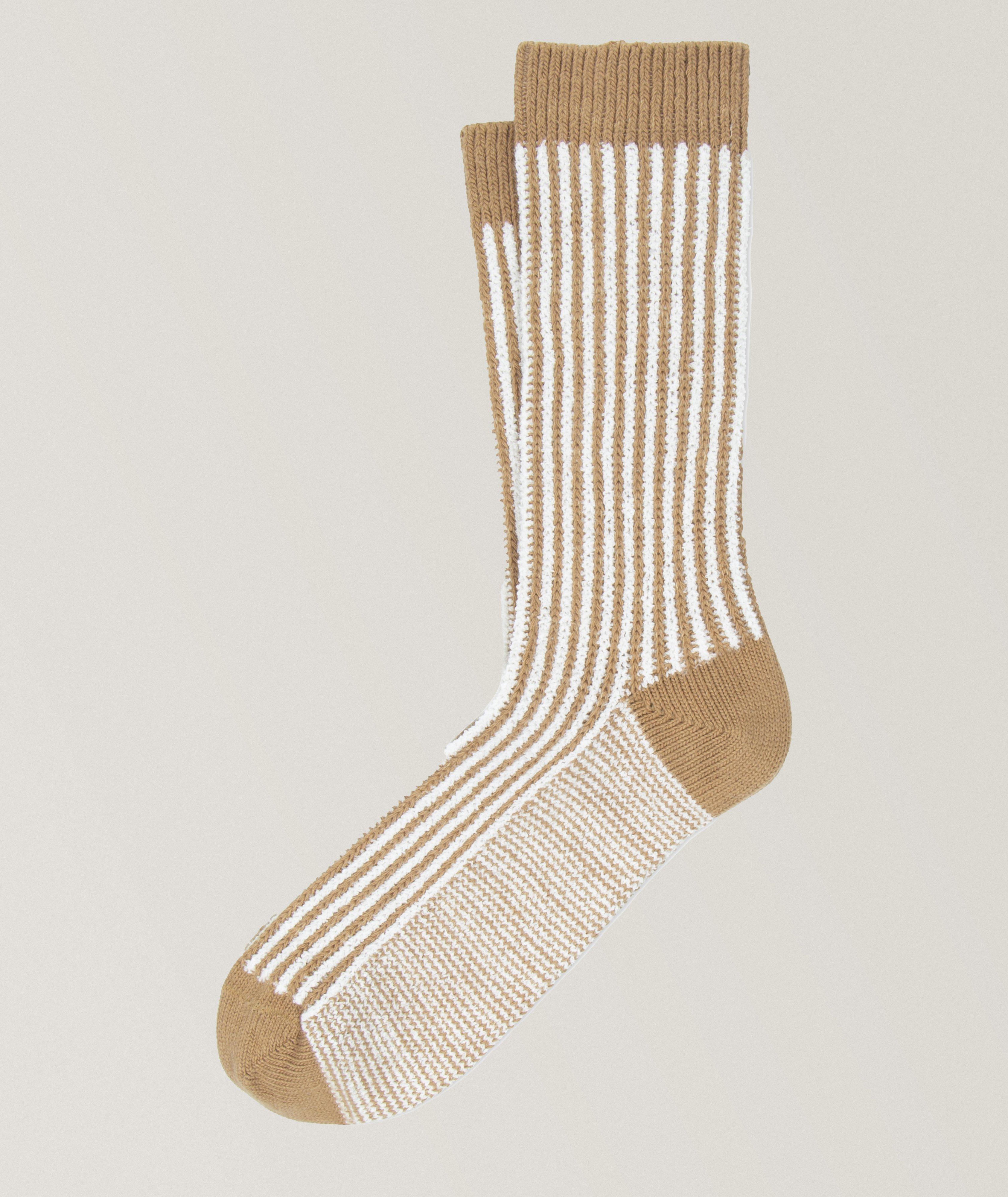 Hawi Cotton-Blend Striped Socks image 0