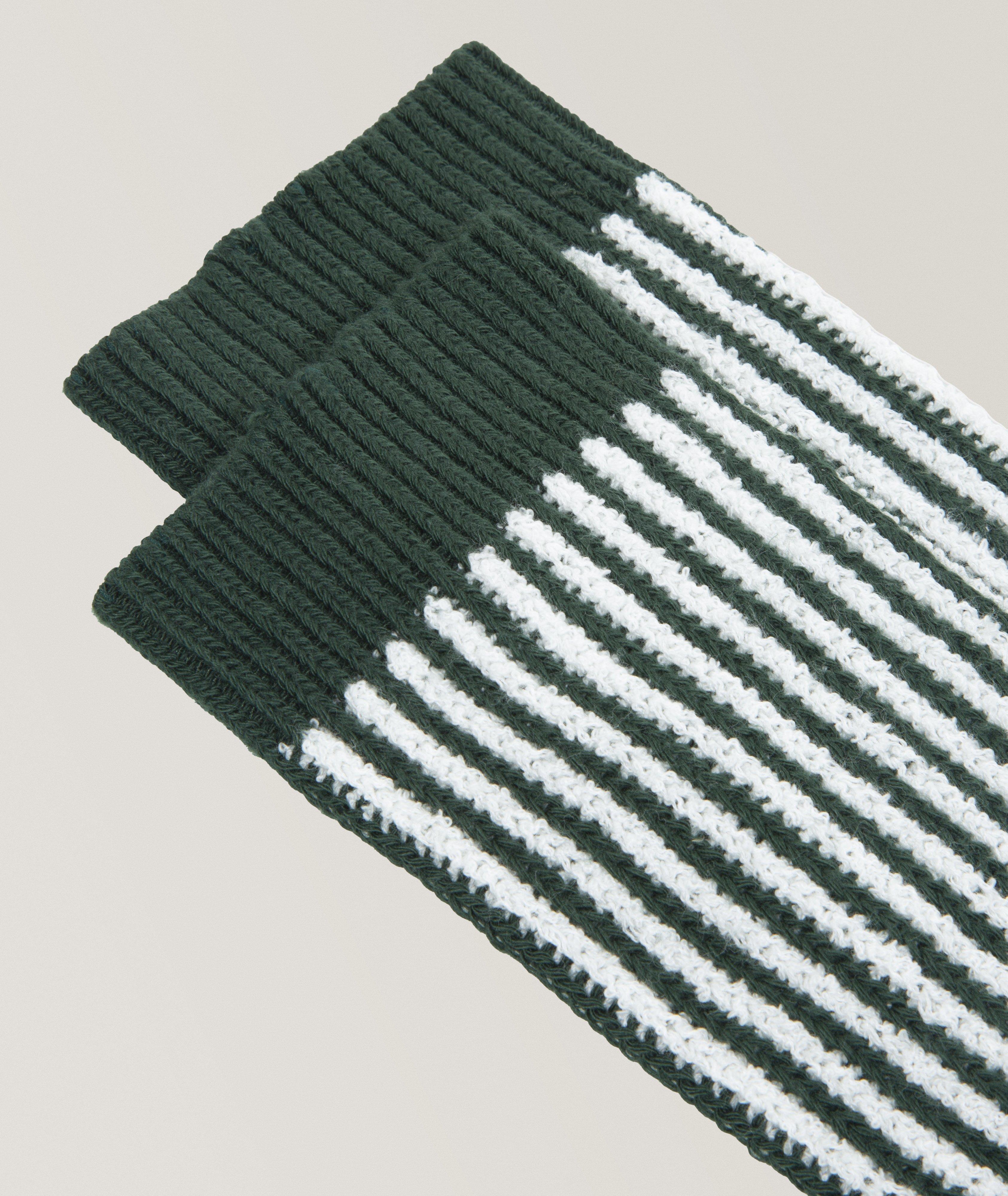 Hawi Cotton-Blend Striped Socks image 1