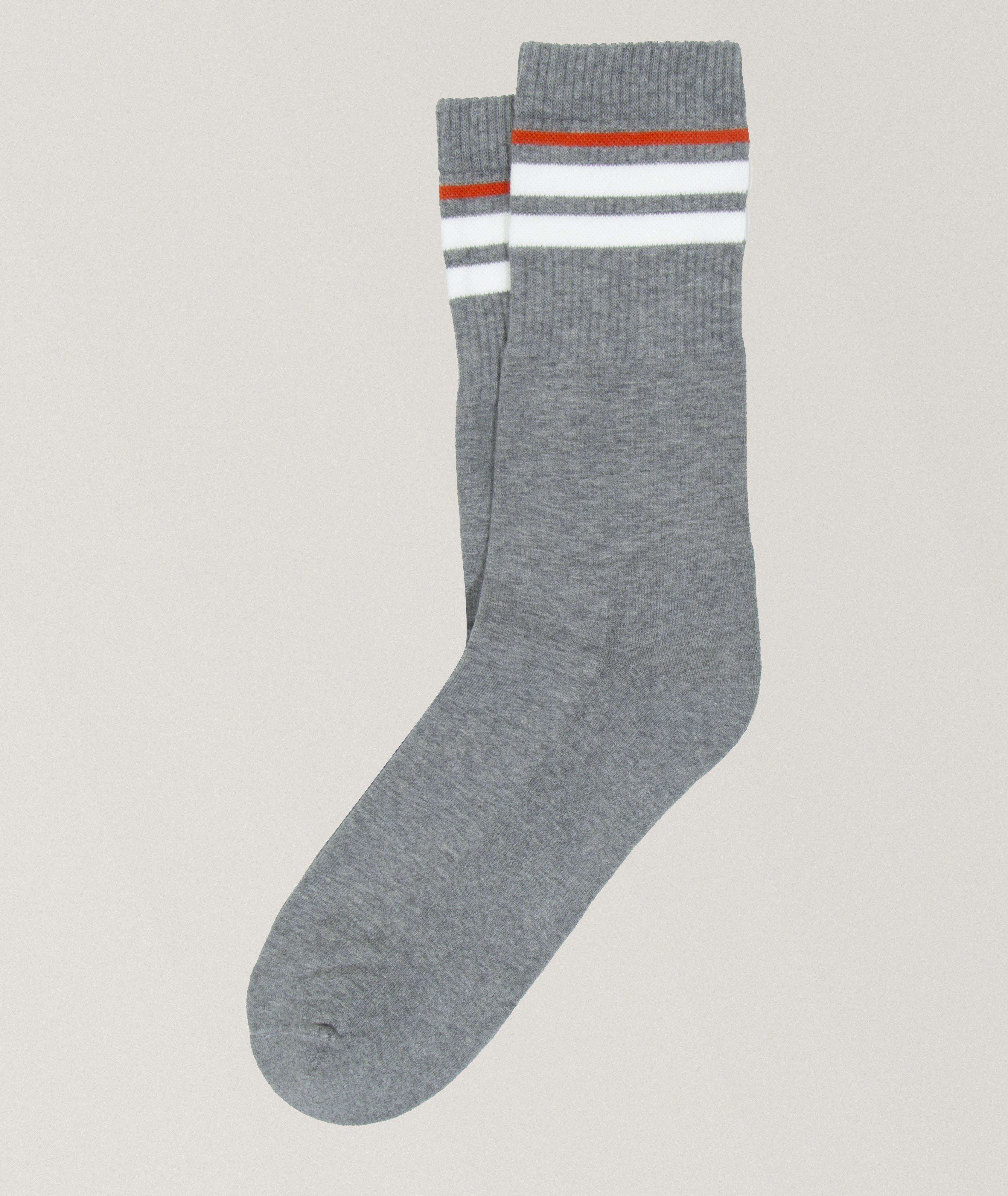 Kihei Cotton-Blend Striped Socks image 0