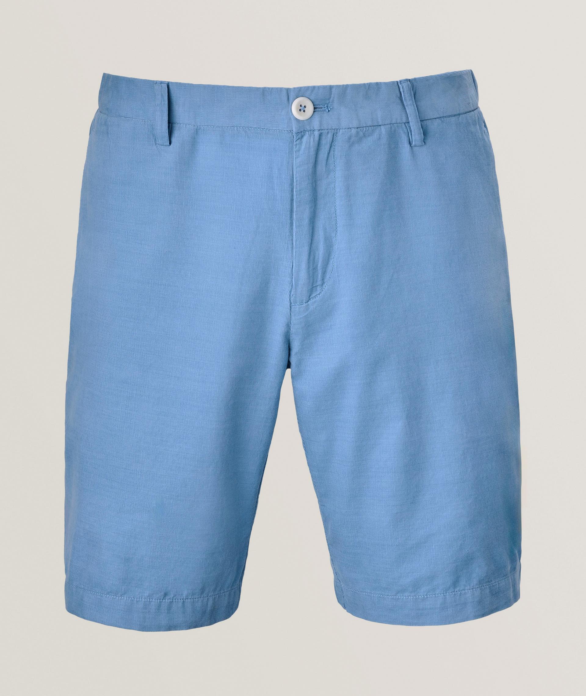 Galaxy Cloud Corduroy Bermuda Shorts image 0