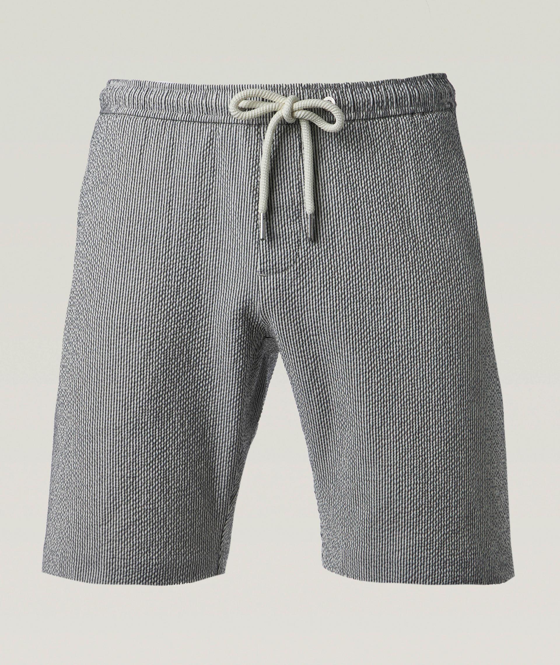 ‌Infinity 360 Seersucker Stripe Bermuda Shorts image 0