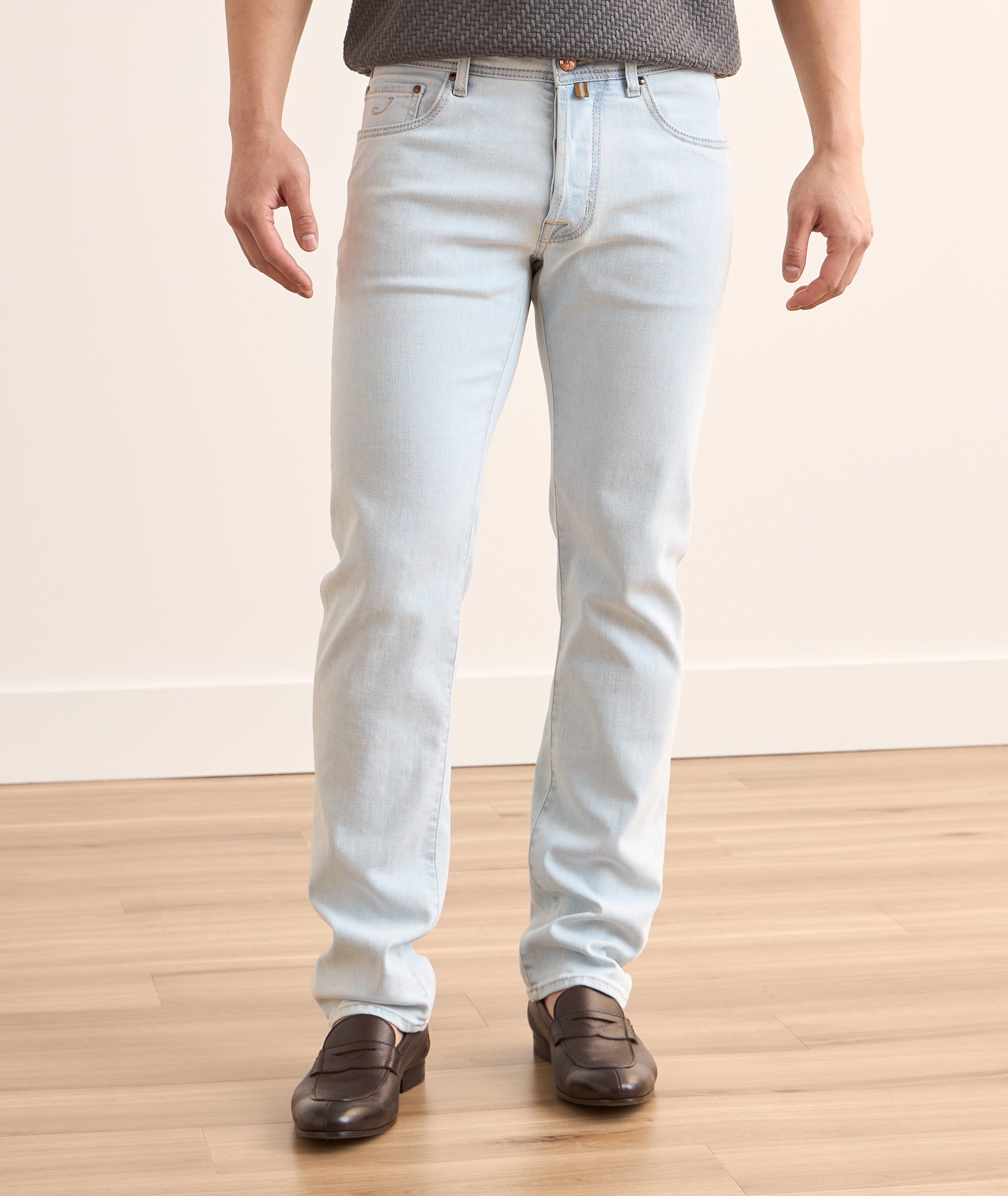 Bard Stretch-Cotton-Tencel Slim-Fit Jeans  image 1